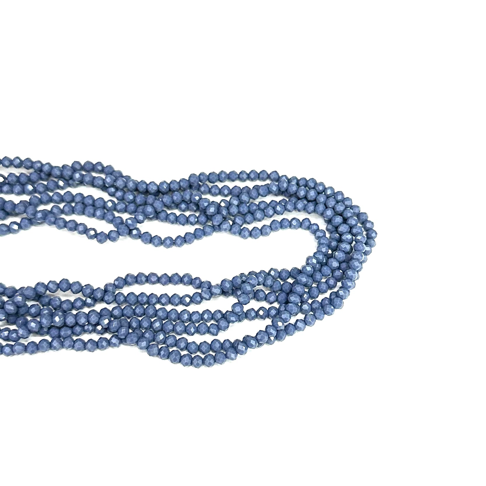 CRISTAL CHATO | 4.3MM | AZUL INDIGO MATTE