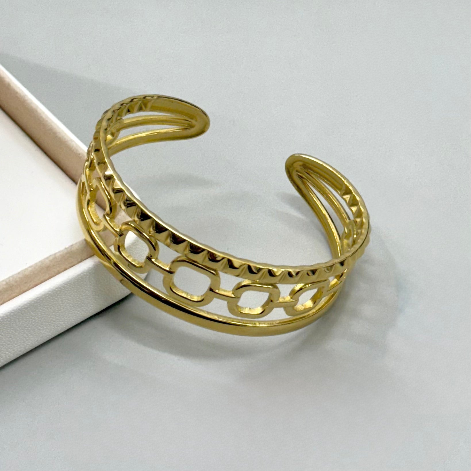 PULSERA RIGIDA |  TRES LINEAS TRES DISEÑOS