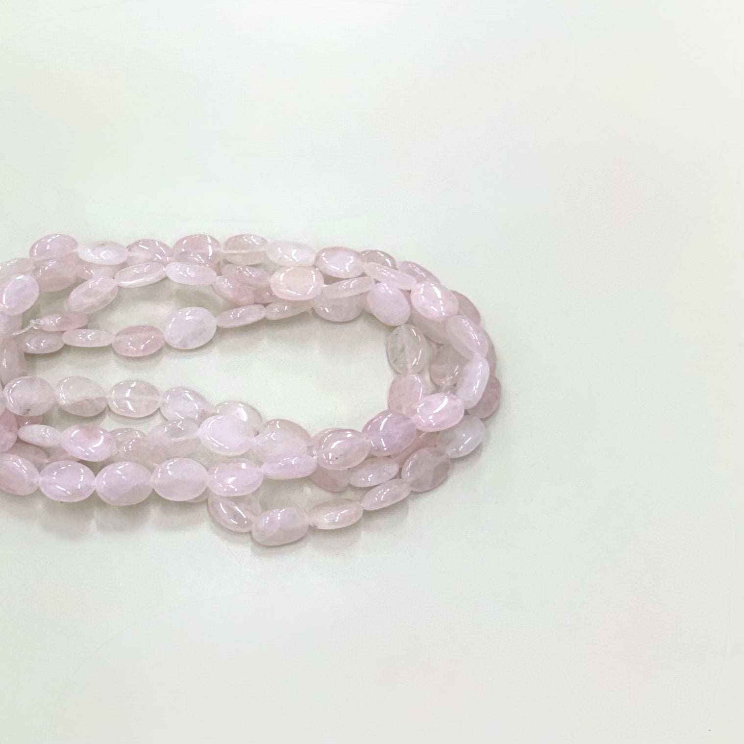 CUARZO ROSADO | OVALADO PLANO | 16X12MM
