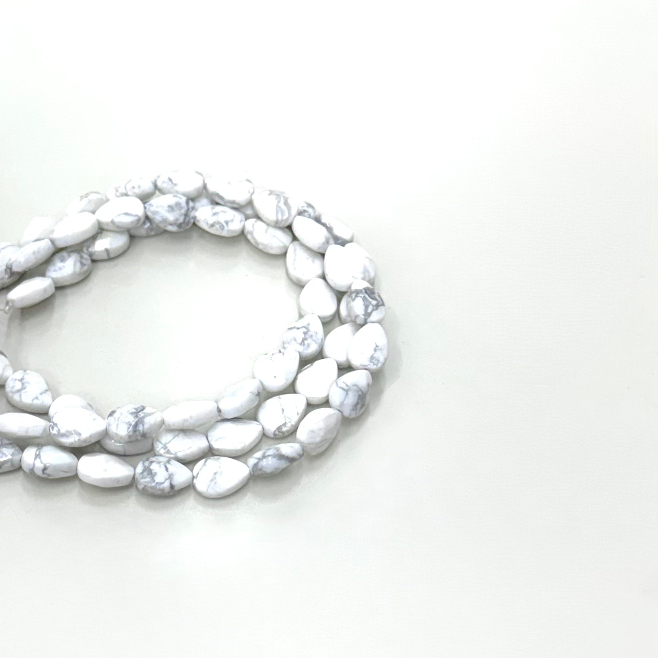 PIEDRAS | GOTA FACETADA PLANA| 8X11MM