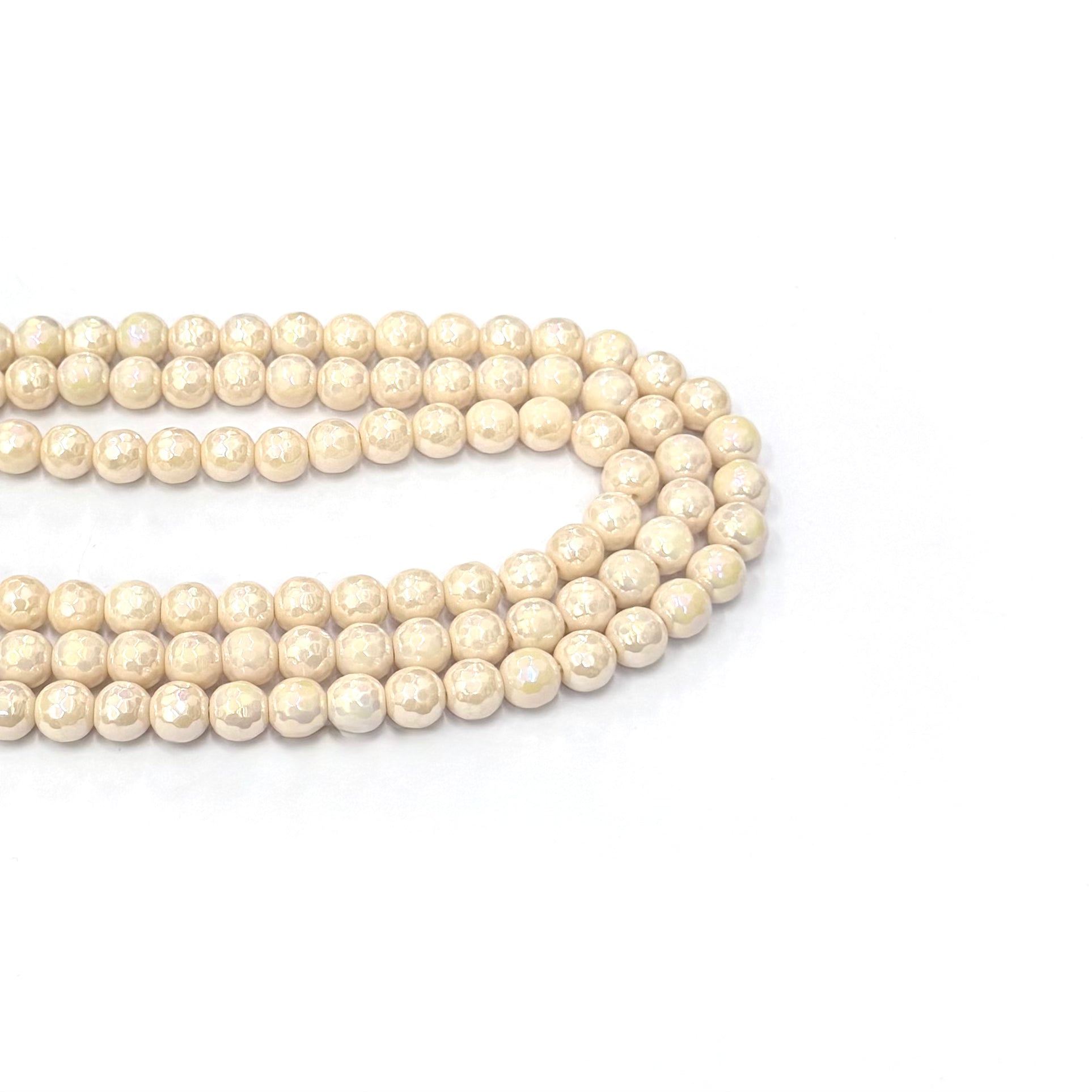 AGATA FACETADA TORNASOL | CREMA