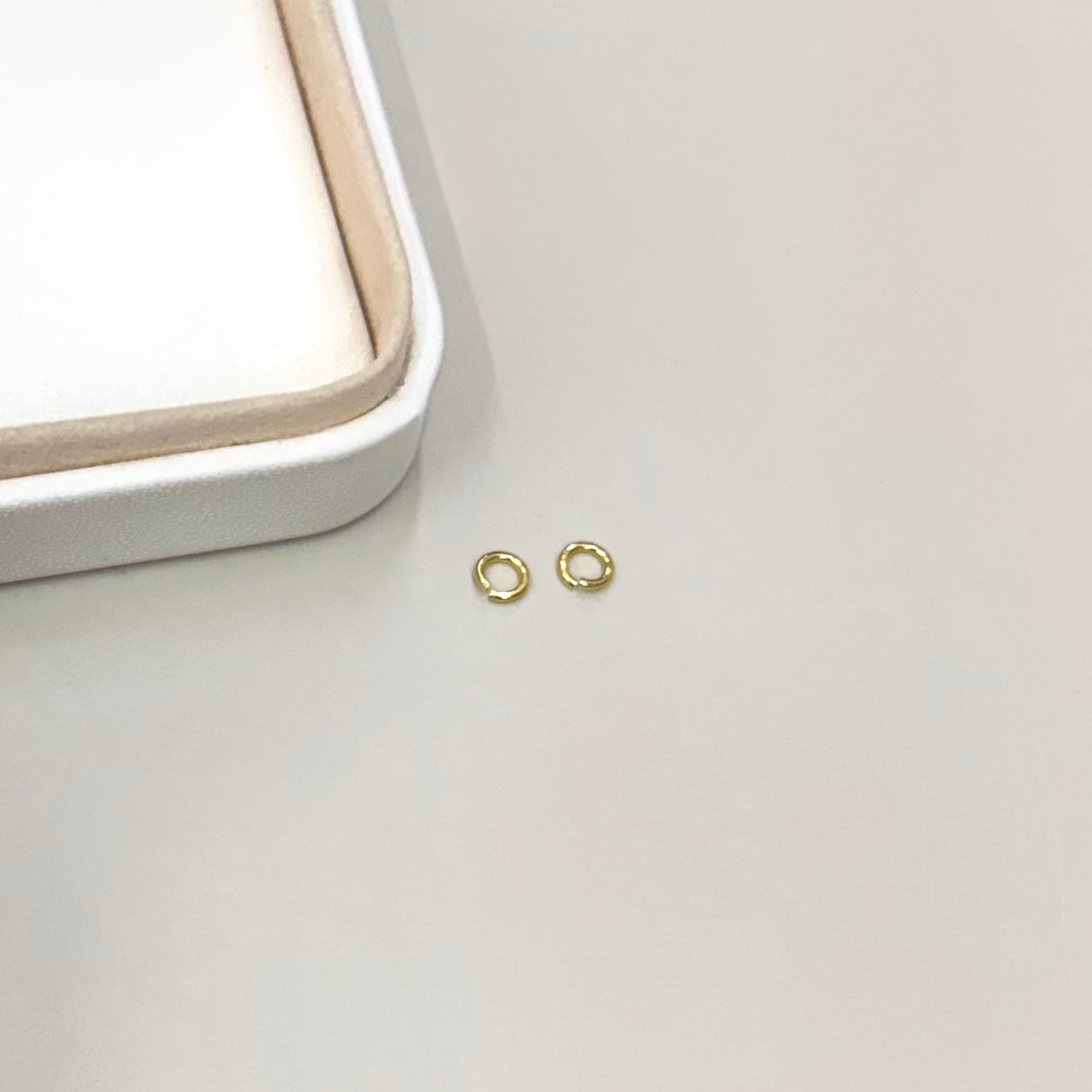 ARGOLLAS DE UNION | GROSOR 0.9MM | BAÑO DE ORO