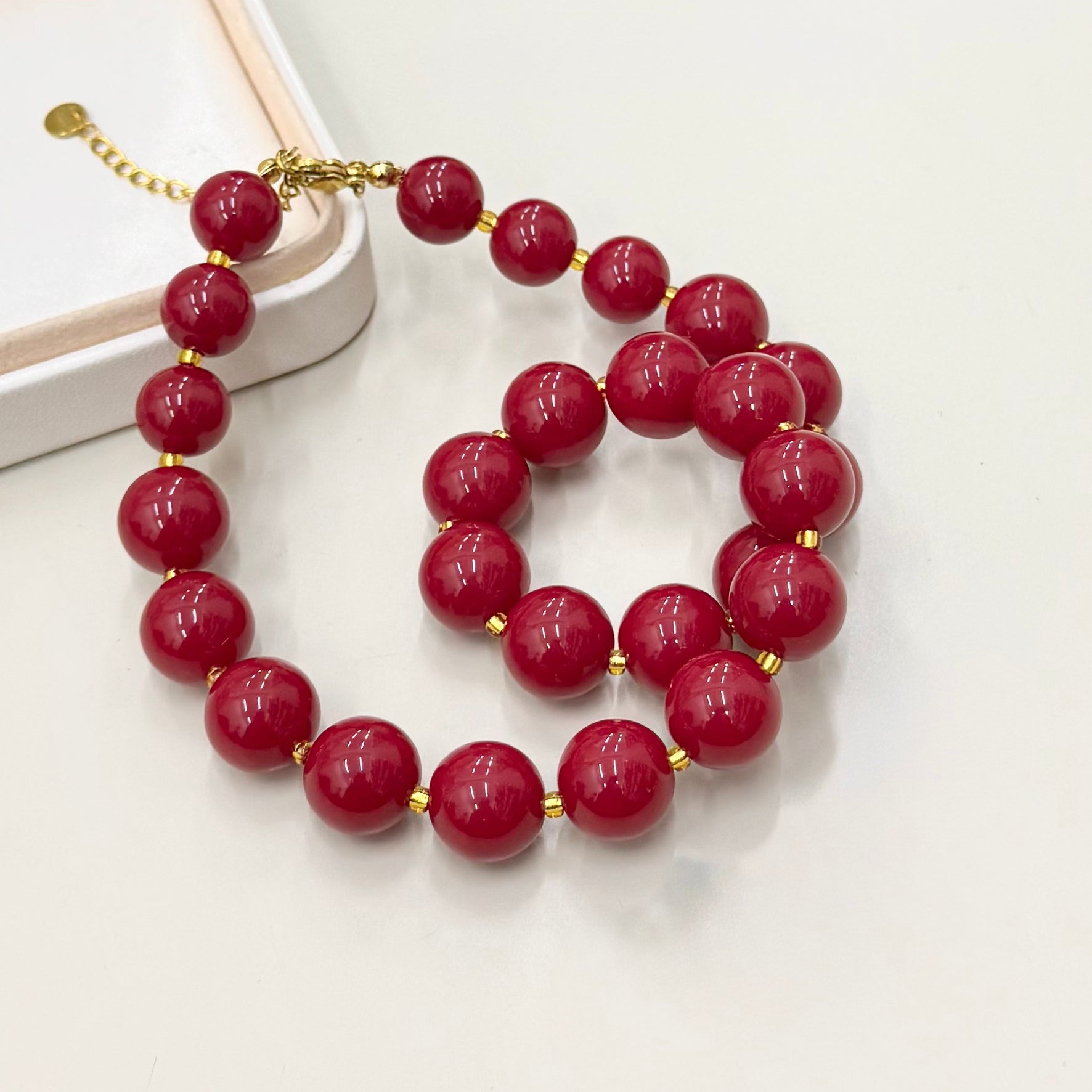 COLLAR MAXI | ROJO | LUNAM