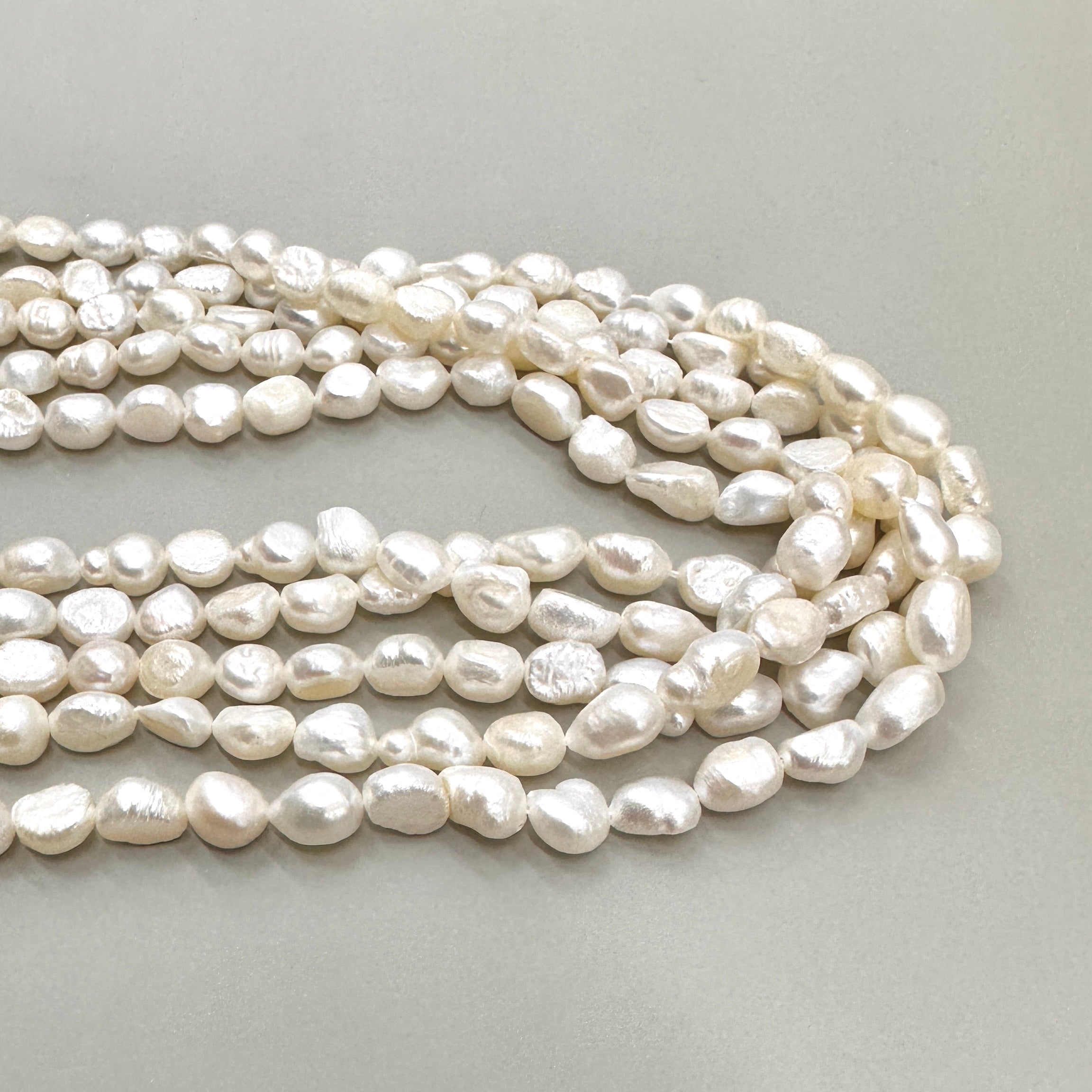 PERLA DE RIO ARROZ IRREGULAR APLANADA | 7MM