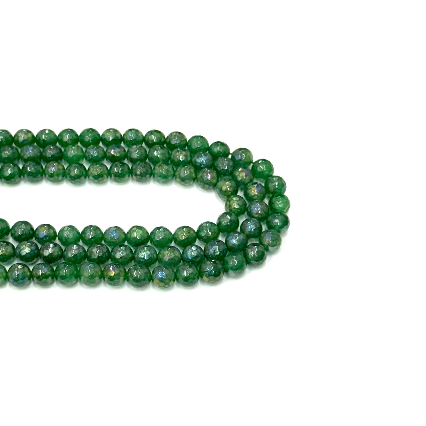 AGATA FACETADA TORNASOL | VERDE
