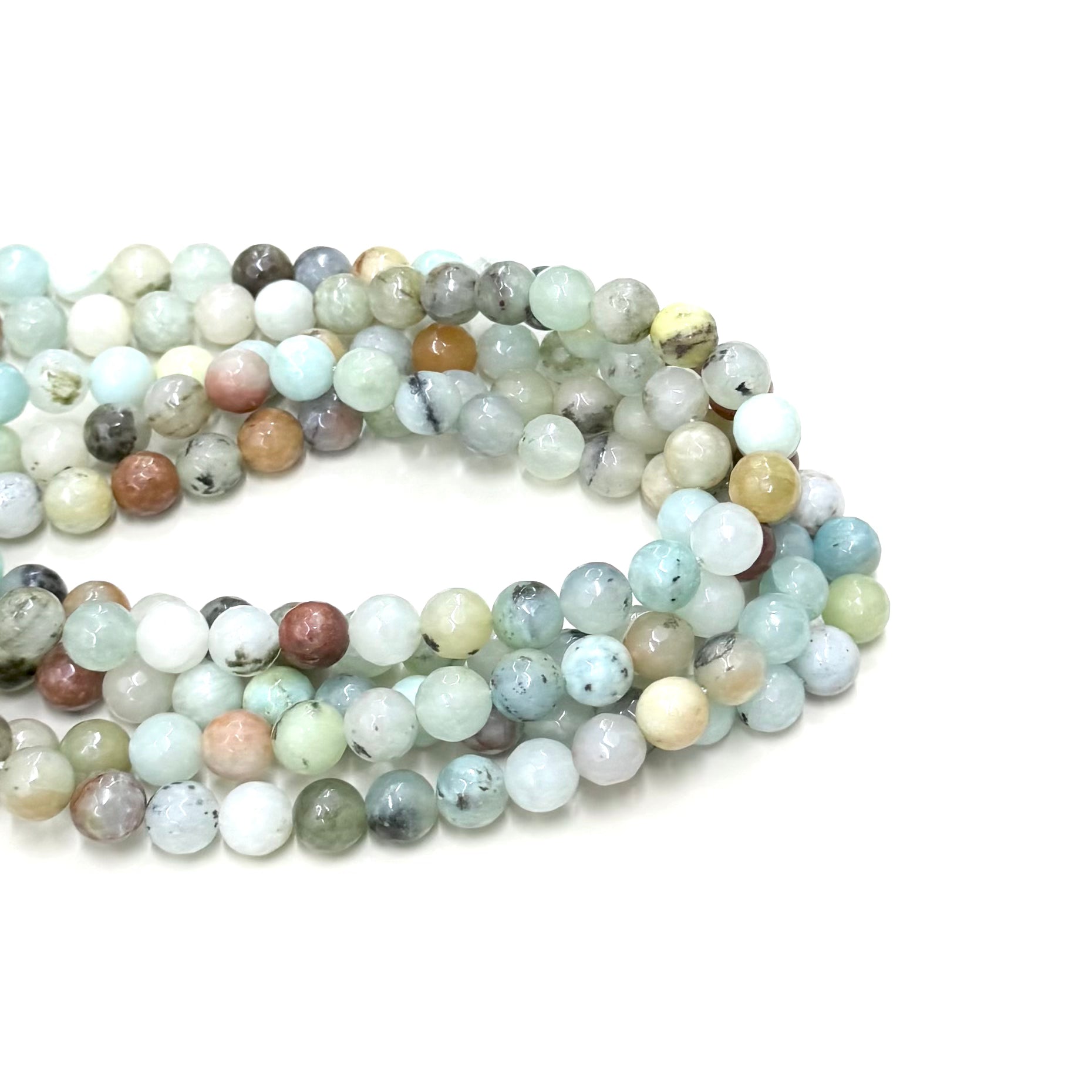 AGATA FACETADA | COLOR AMAZONITA DEL BOSQUE