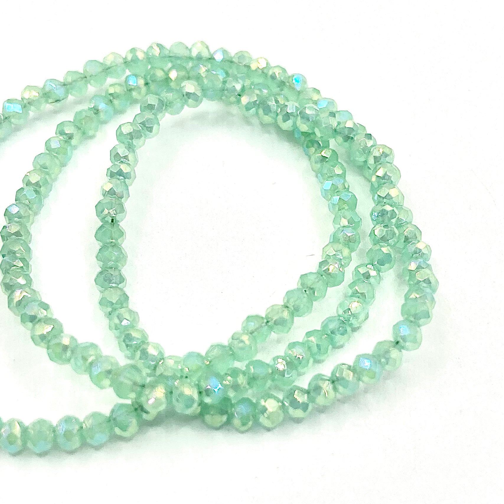 CRISTAL CHATO | OPALESCENTE VERDE MENTA TORNASOL