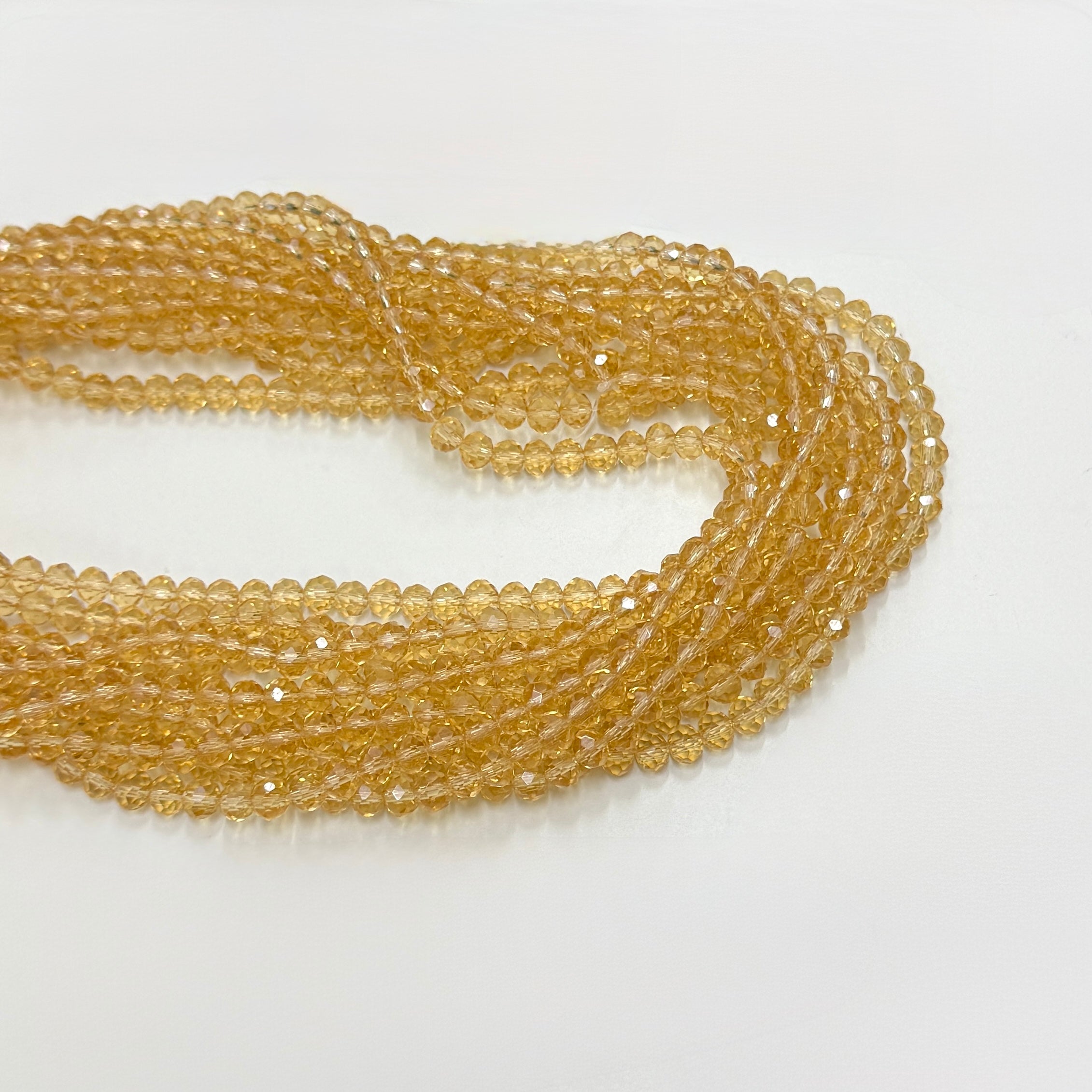 Cristal chato | 6 mm | Traslucido Beige