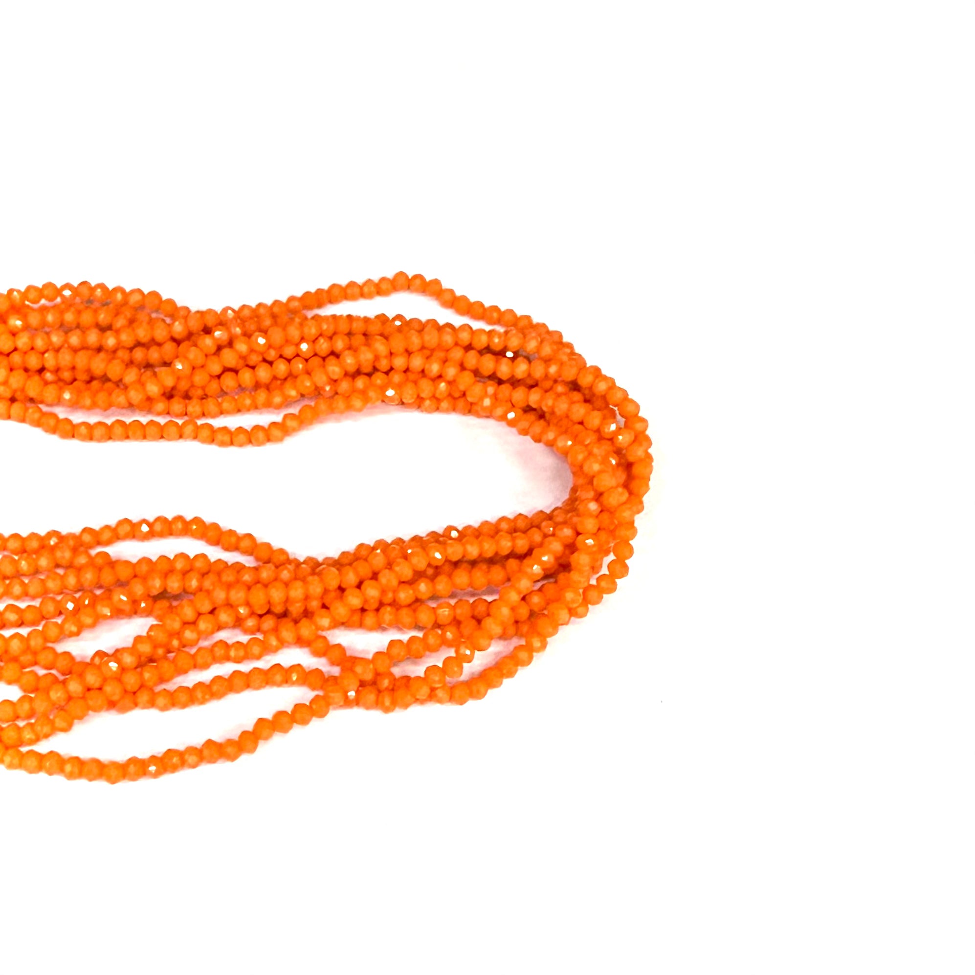 CRISTAL CHATO | 3.5MM | MATTE NARANJA ZANAHORIA