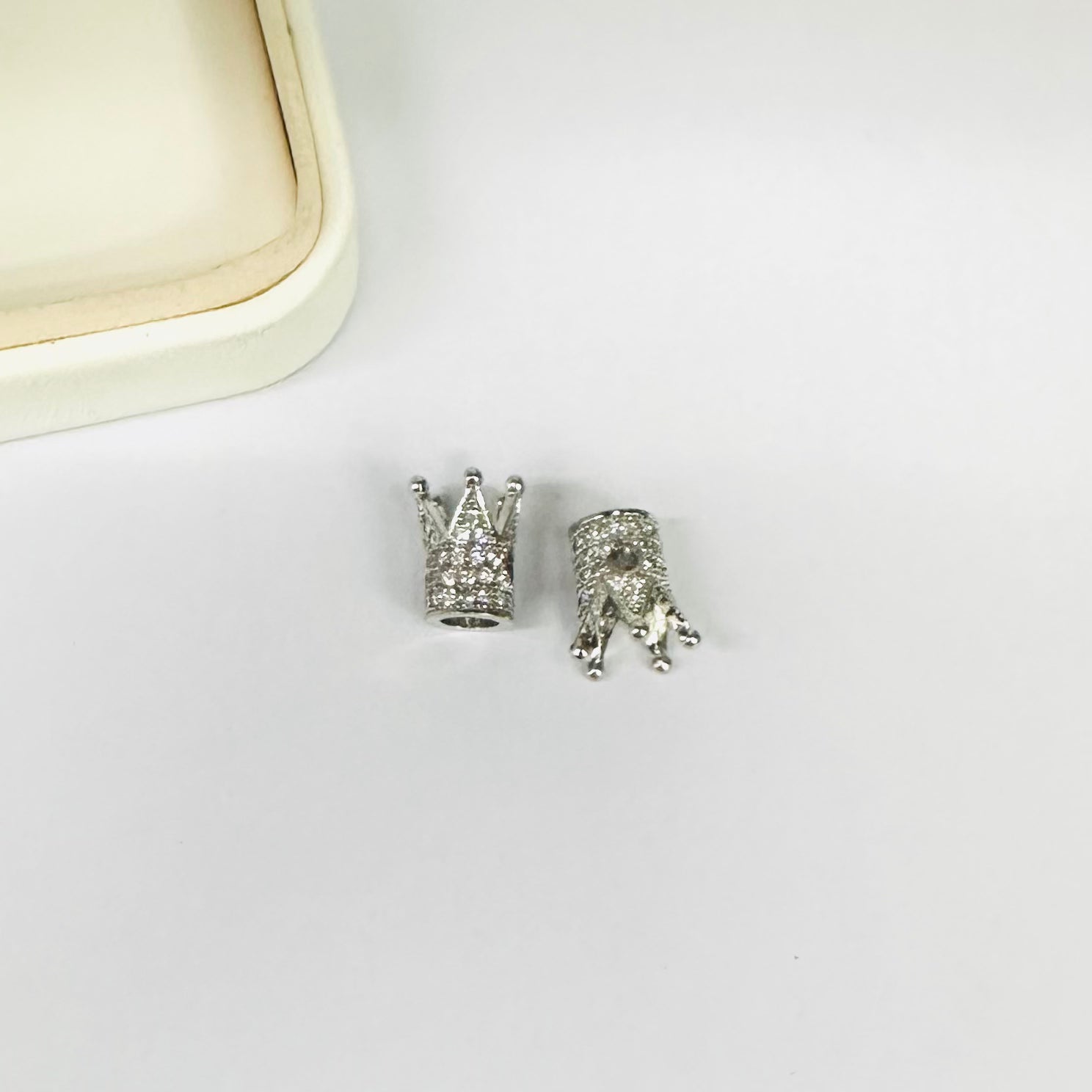 SEPARADOR CORONA MICROCIRCON | 13MM | 1UND | PLATEADO