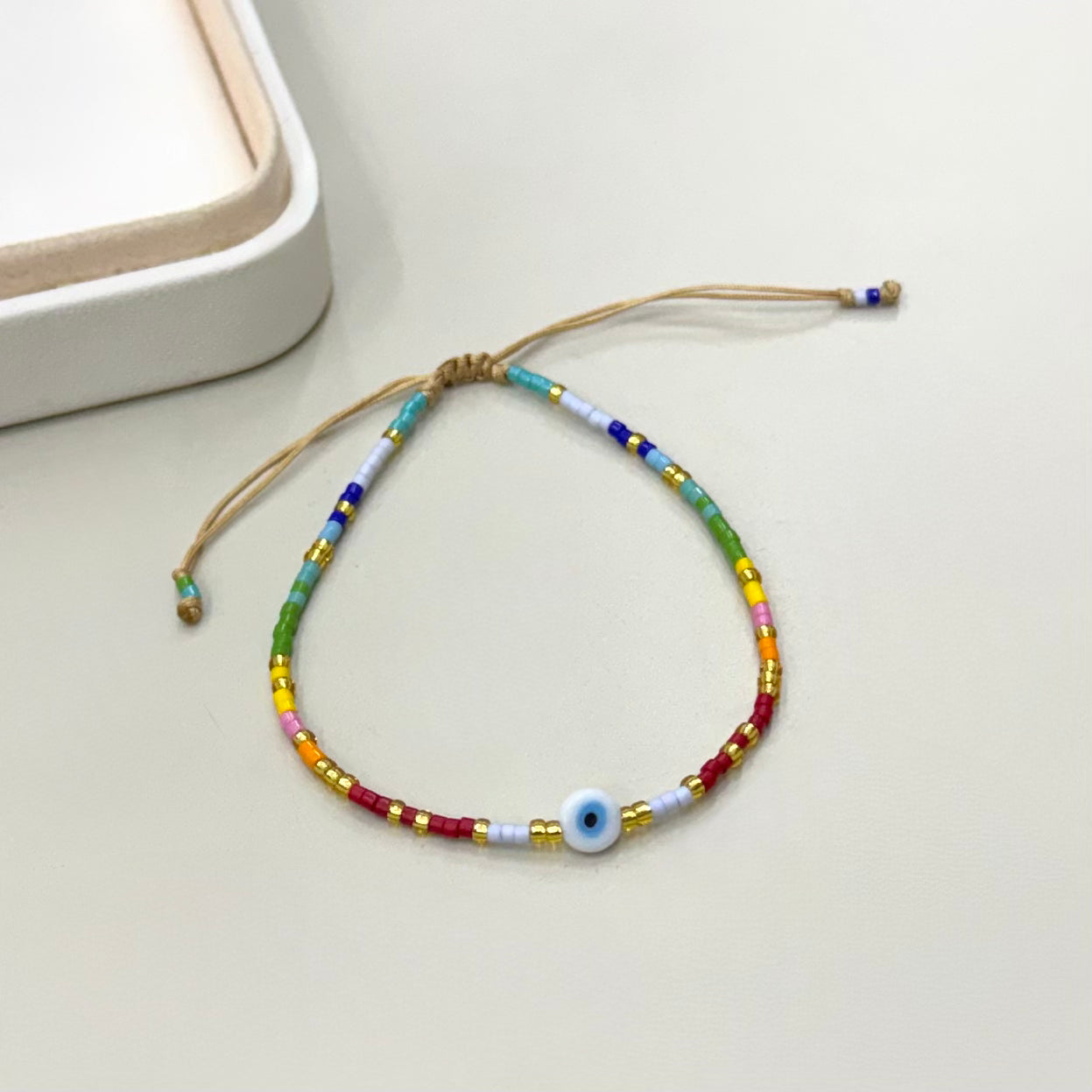 PULSERA MIX COLORES | OJITO | LUNAM