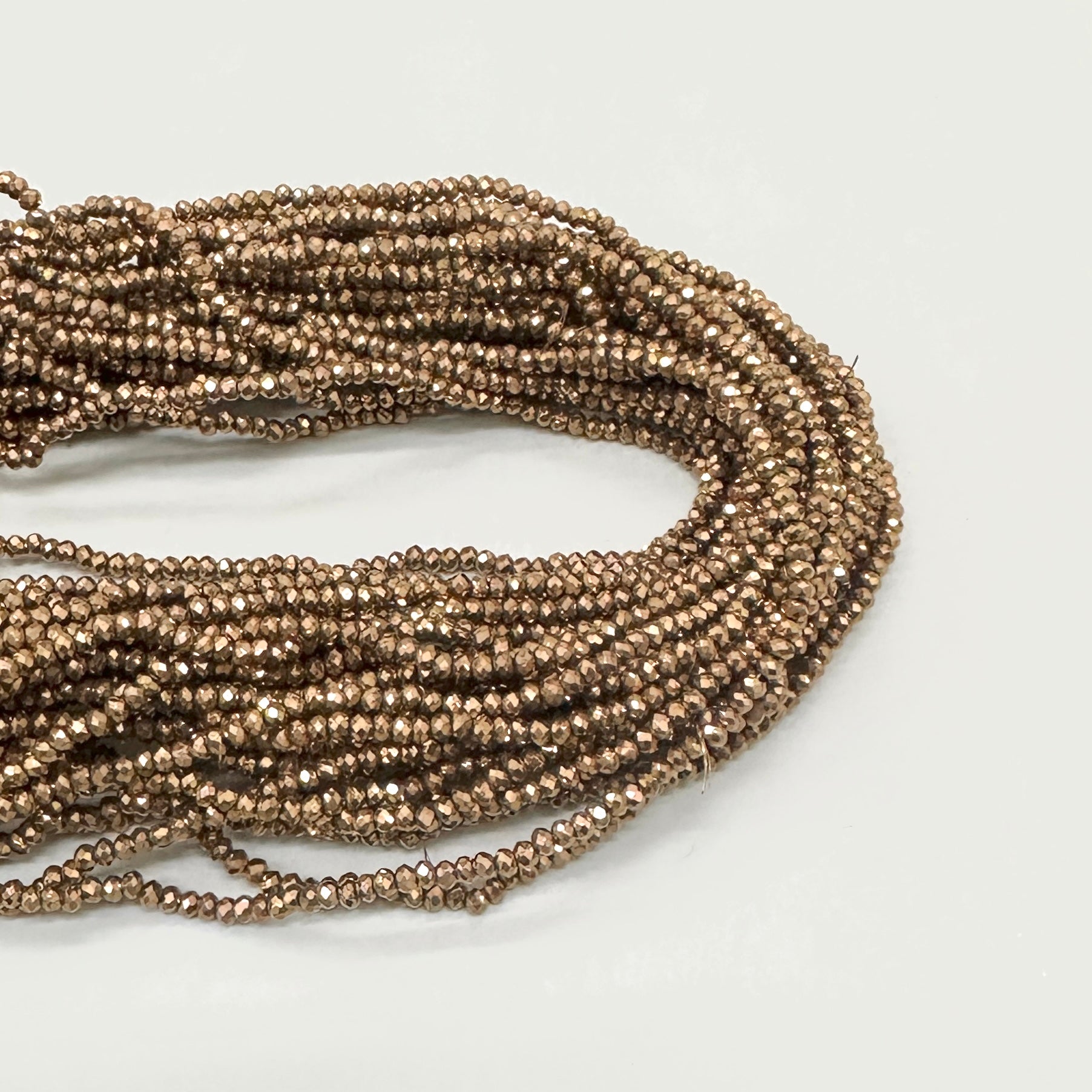 CRISTAL CHATO | 2.9MM | BRONCE METALIZADO