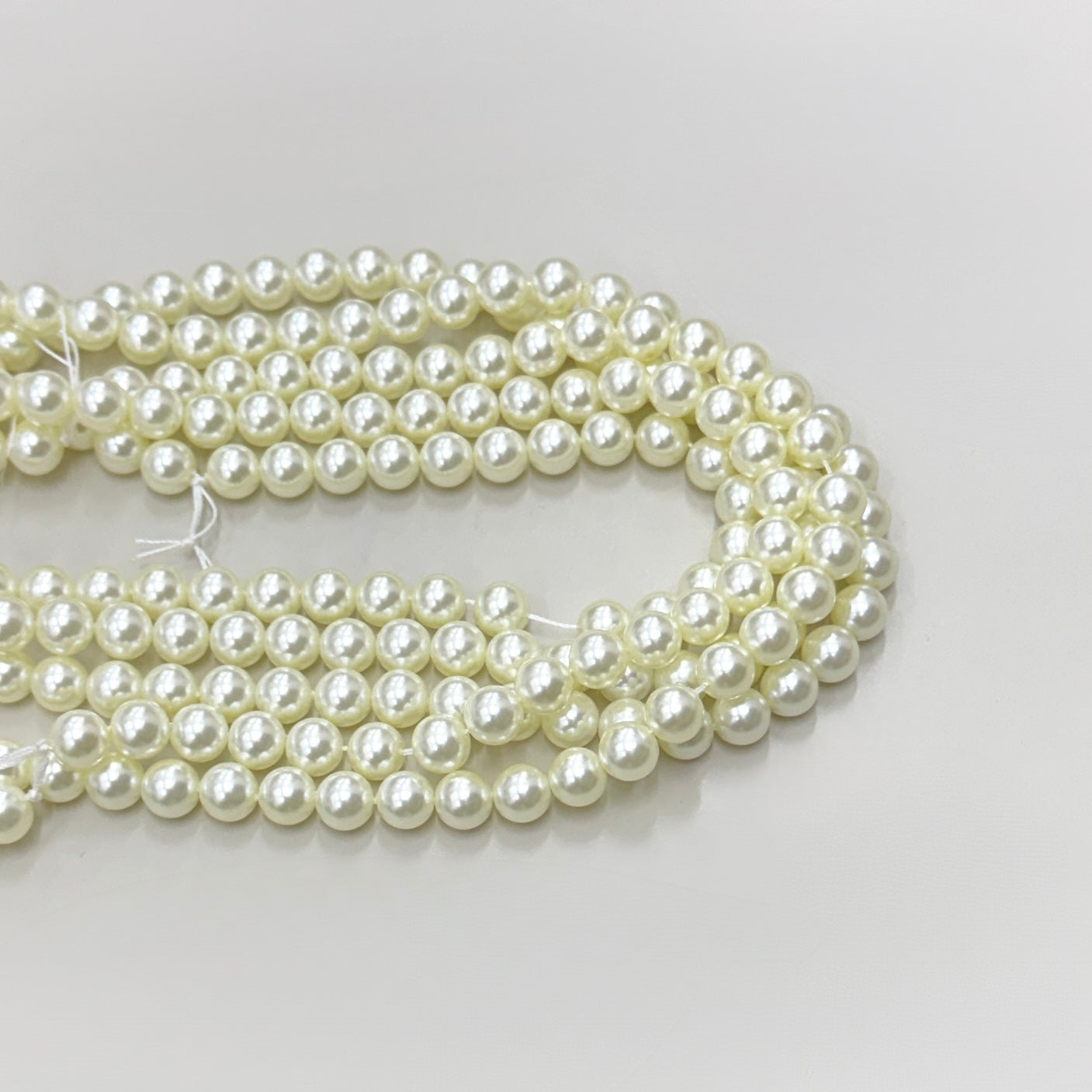 PERLA SHELL | 8MM | MANTEQUILLA