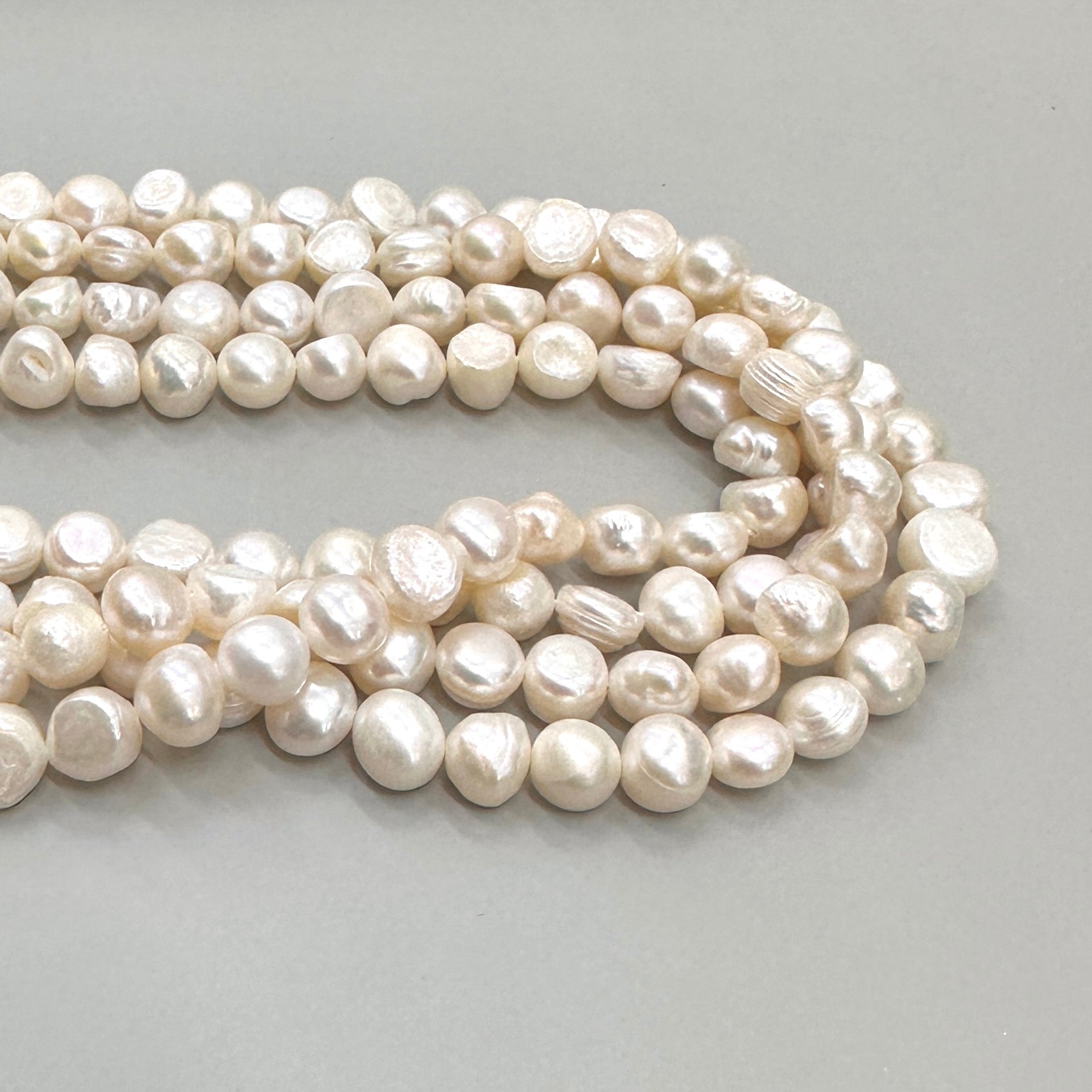 PERLA DE RÍO IRREGULAR APLANADA | 9MM