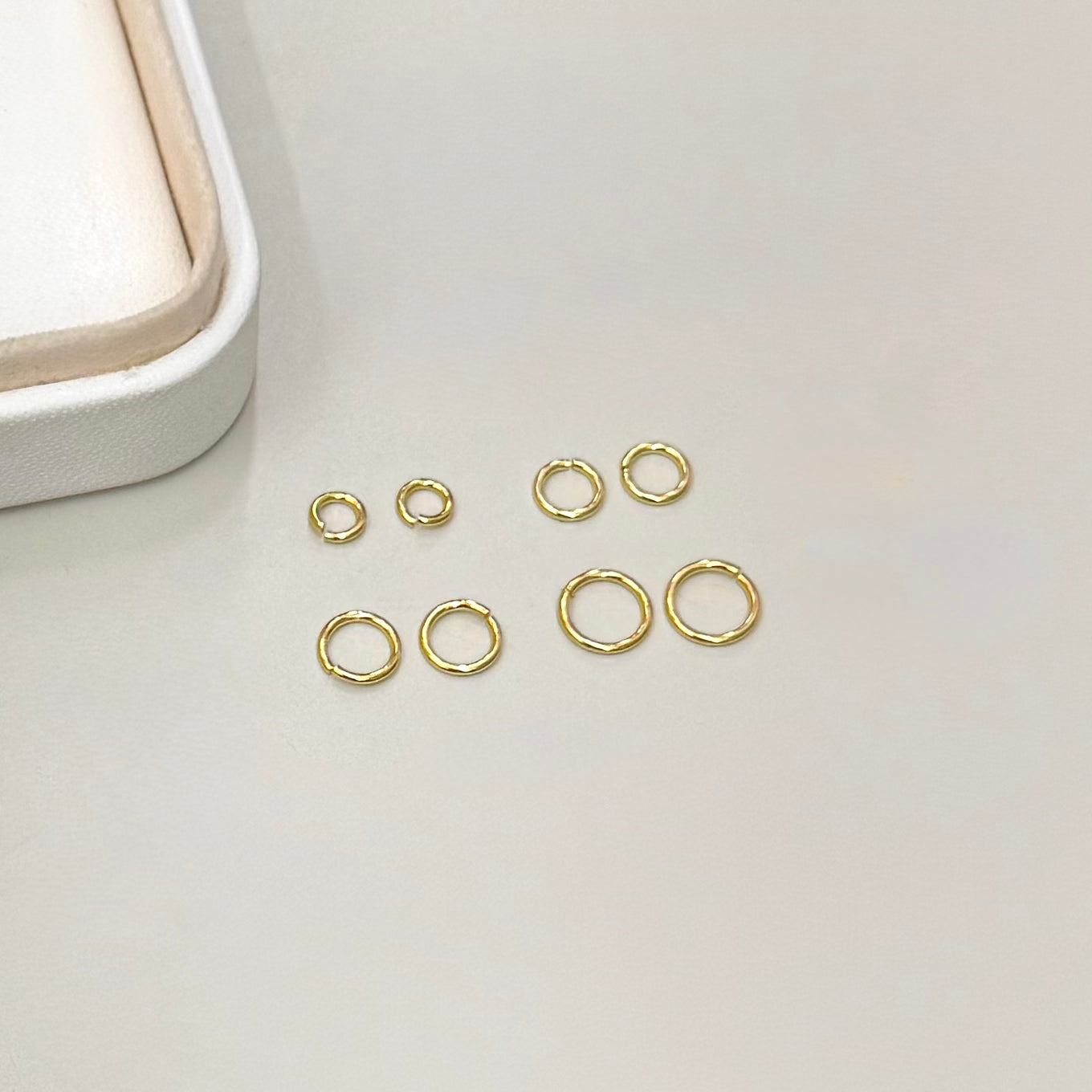 ARGOLLAS DE UNION | GROSOR 0.9MM | BAÑO DE ORO