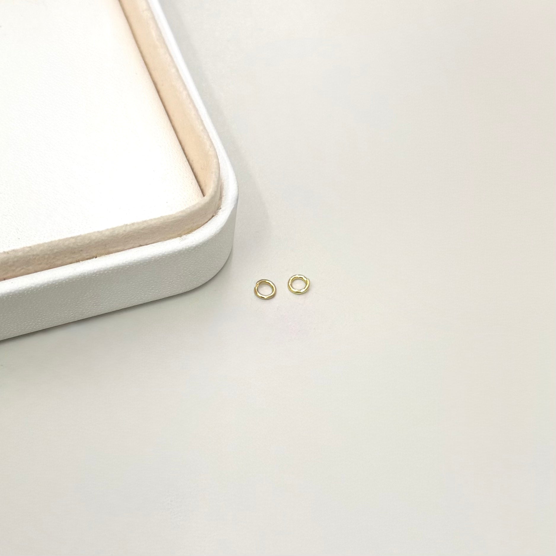 ARGOLLAS DE UNION | GROSOR 0.7MM | BAÑO DE ORO
