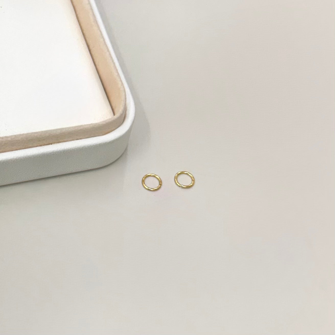 ARGOLLAS DE UNION | GROSOR 0.7MM | BAÑO DE ORO