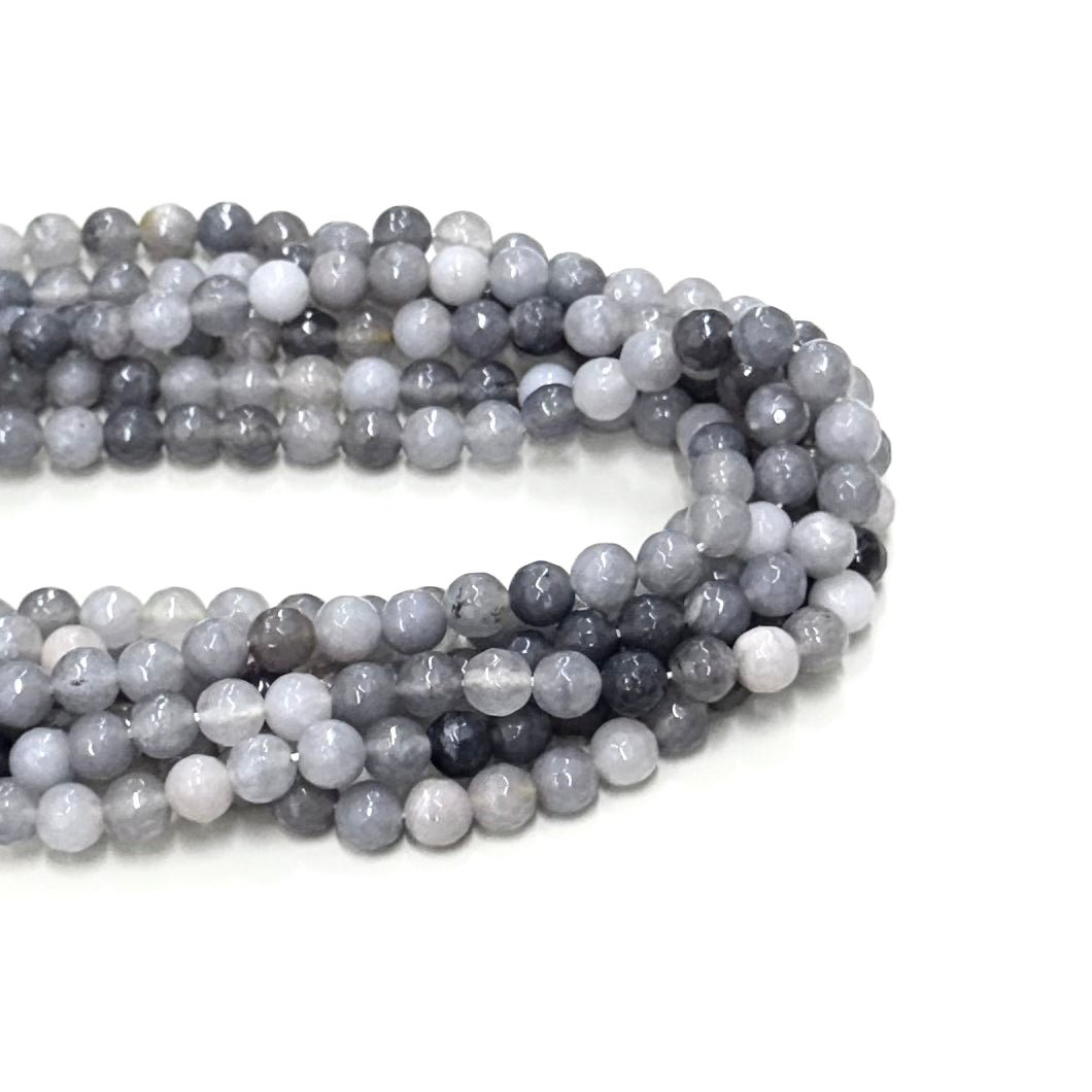 Agata Facetada | Gris matizado