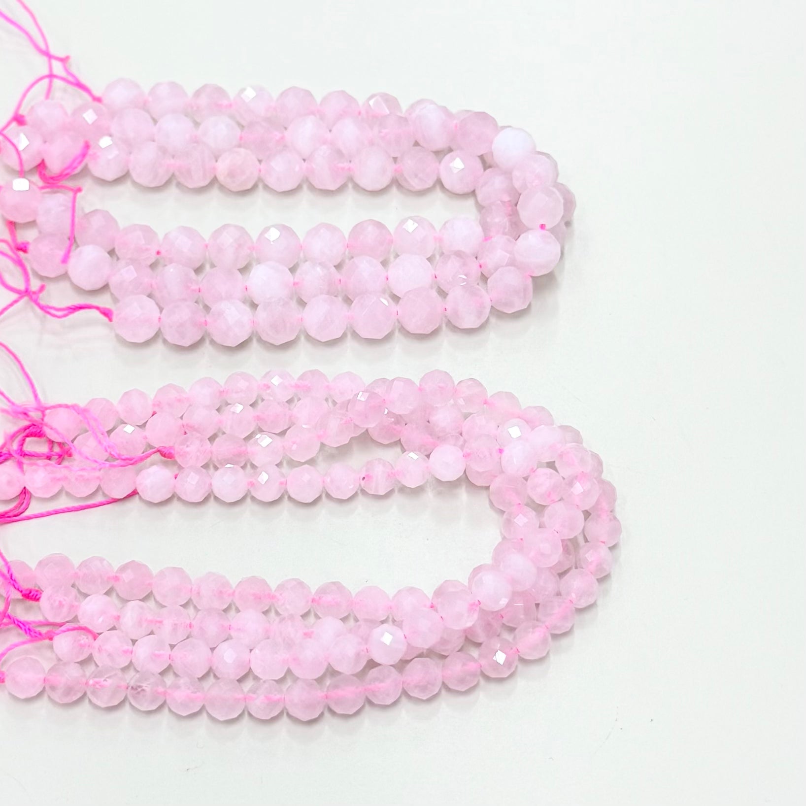 CUARZO ROSADO FACETADO