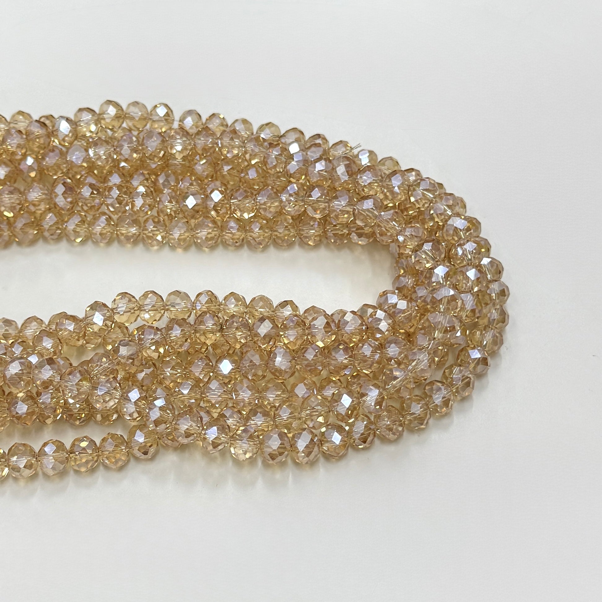 CRISTAL CHATO | CHAMPAGNE TRASLUCIDO SATIN