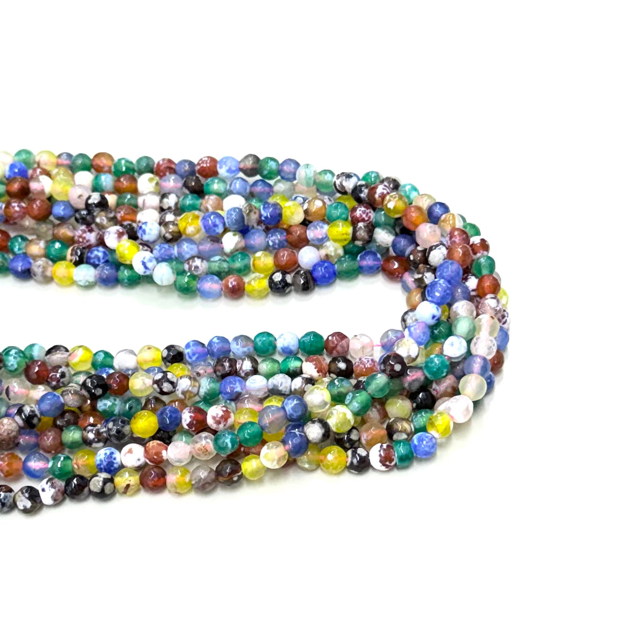 AGATA FACETADA | VERDE AMARILLO JASPEADO