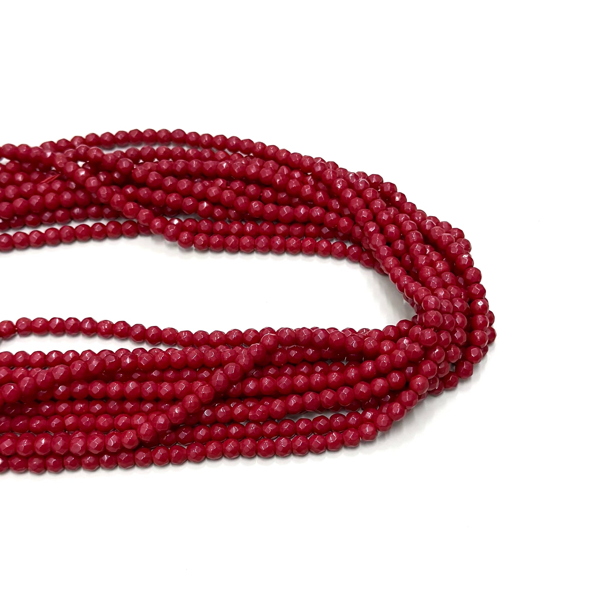 Agata Facetada | Rojo