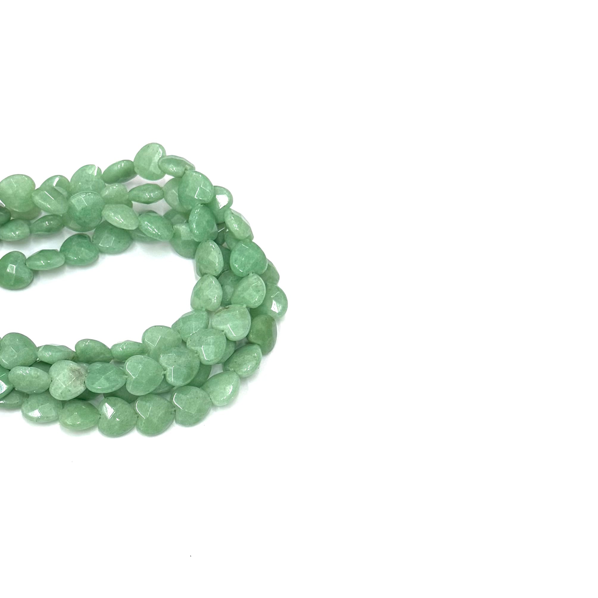 CORAZON FACETADO | JADE | 10MM