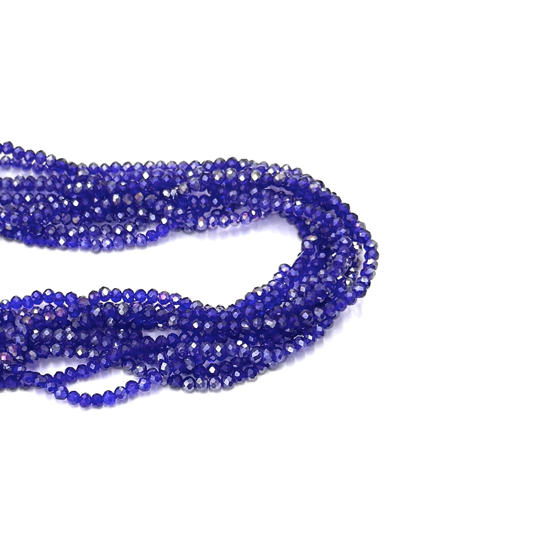 Cristal Chato |  TORNASOL AZUL OSCURO