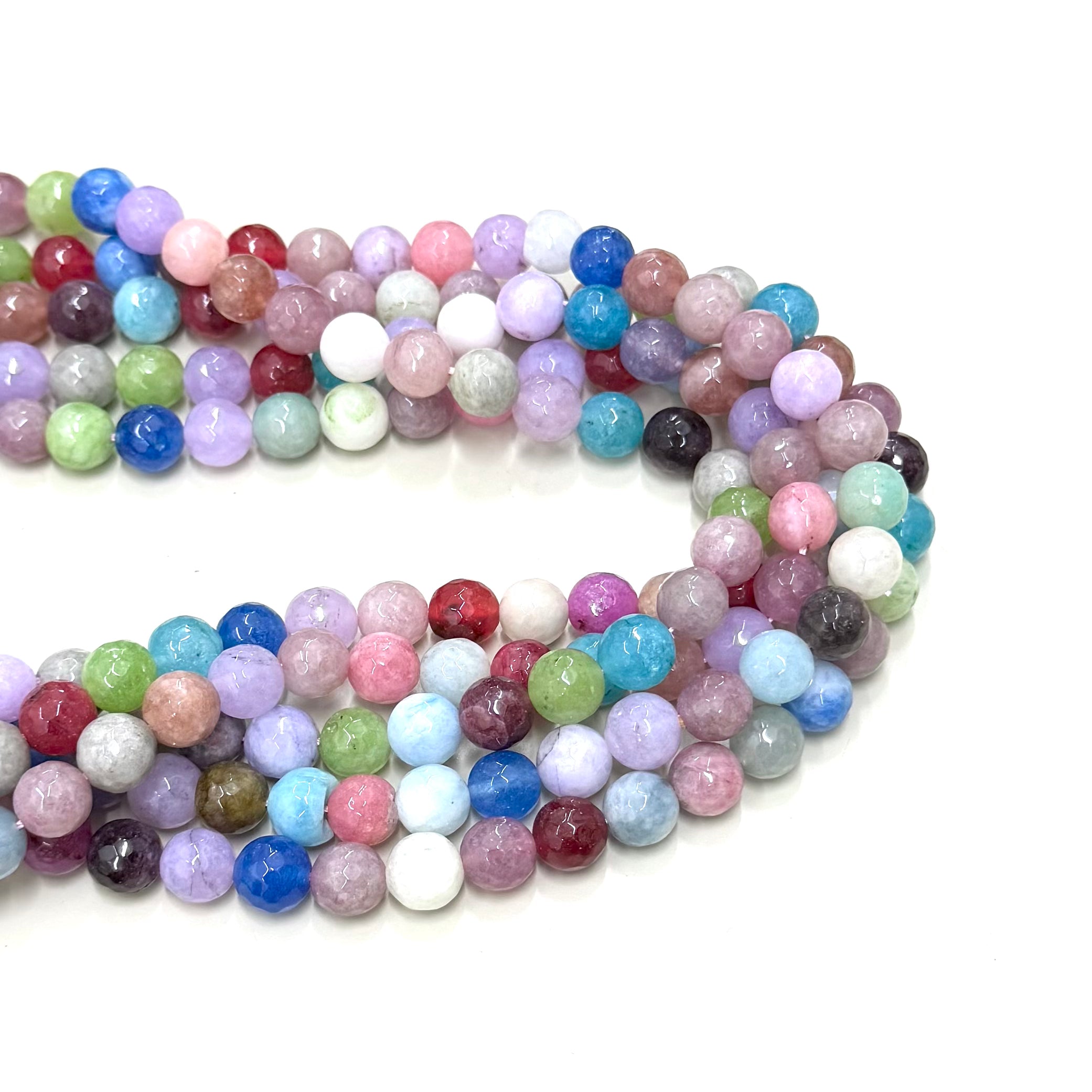 AGATA FACETADA | MIX COLORES PASTEL