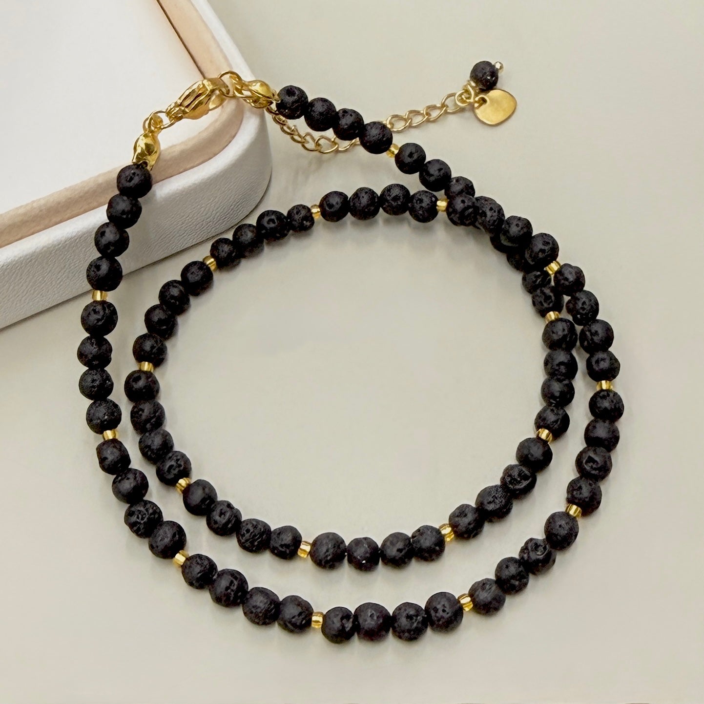 COLLAR PIEDRA VOLCANICA | LUNAM