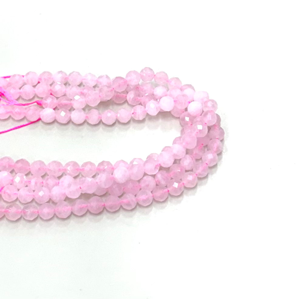 CUARZO ROSADO FACETADO