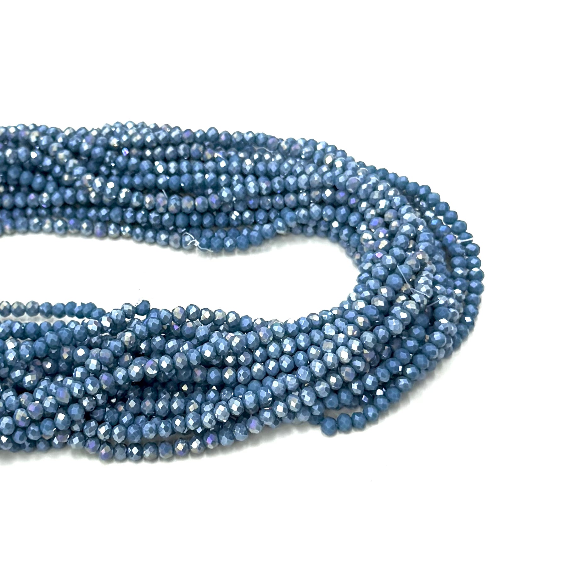 CRISTAL CHATO | 4.3MM | AZUL PETROLEO TORNASOL