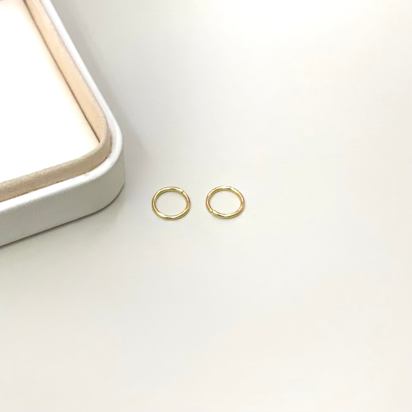 ARGOLLAS DE UNION | GROSOR 1.0MM | BAÑO DE ORO