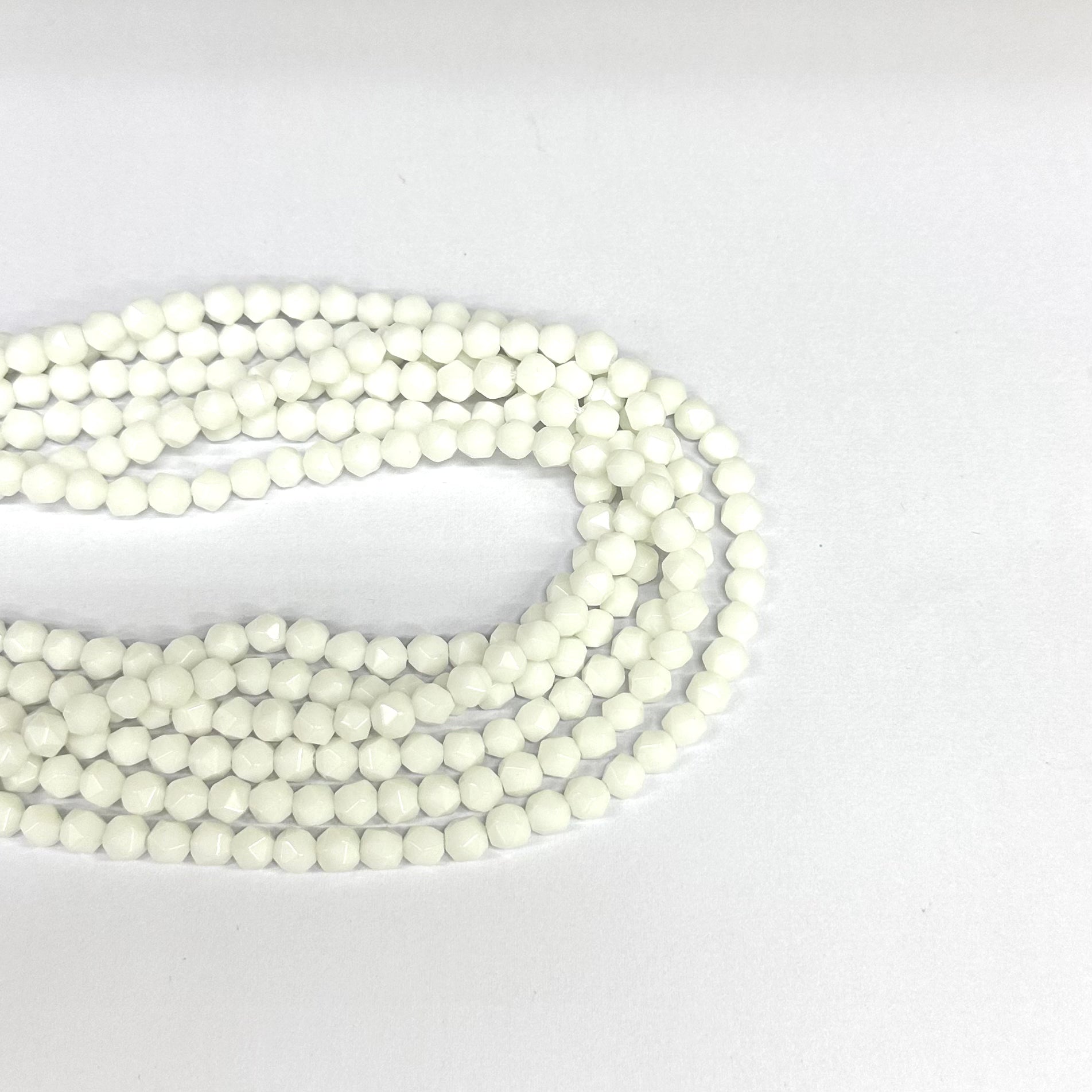 PIEDRA HEXAGONAL | 6MM | AGATA BLANCA