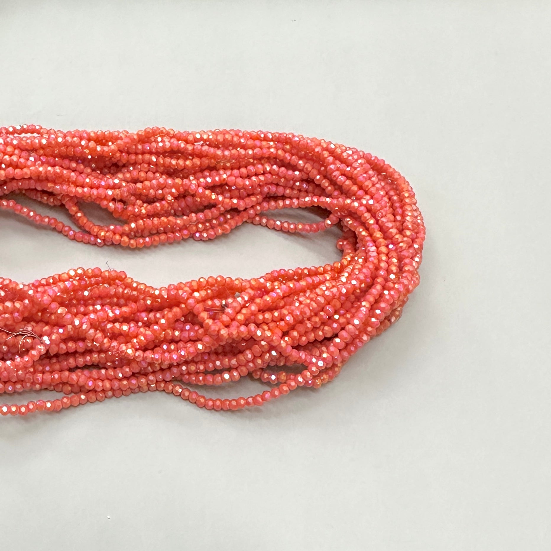 CRISTAL CHATO | 2.7MM | MATTE CORAL RAINBOW