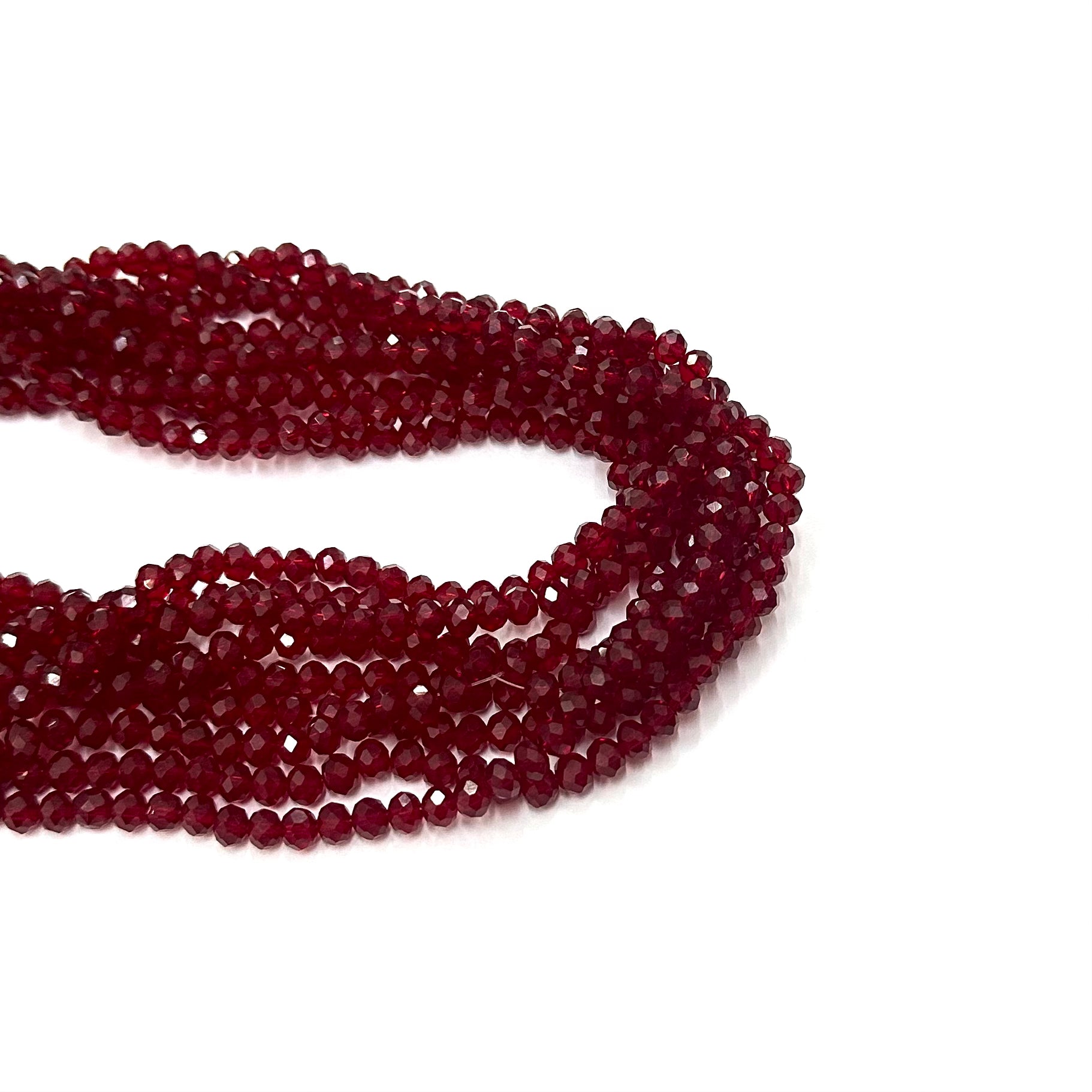 Cristal chato | Traslúcido Rojo C