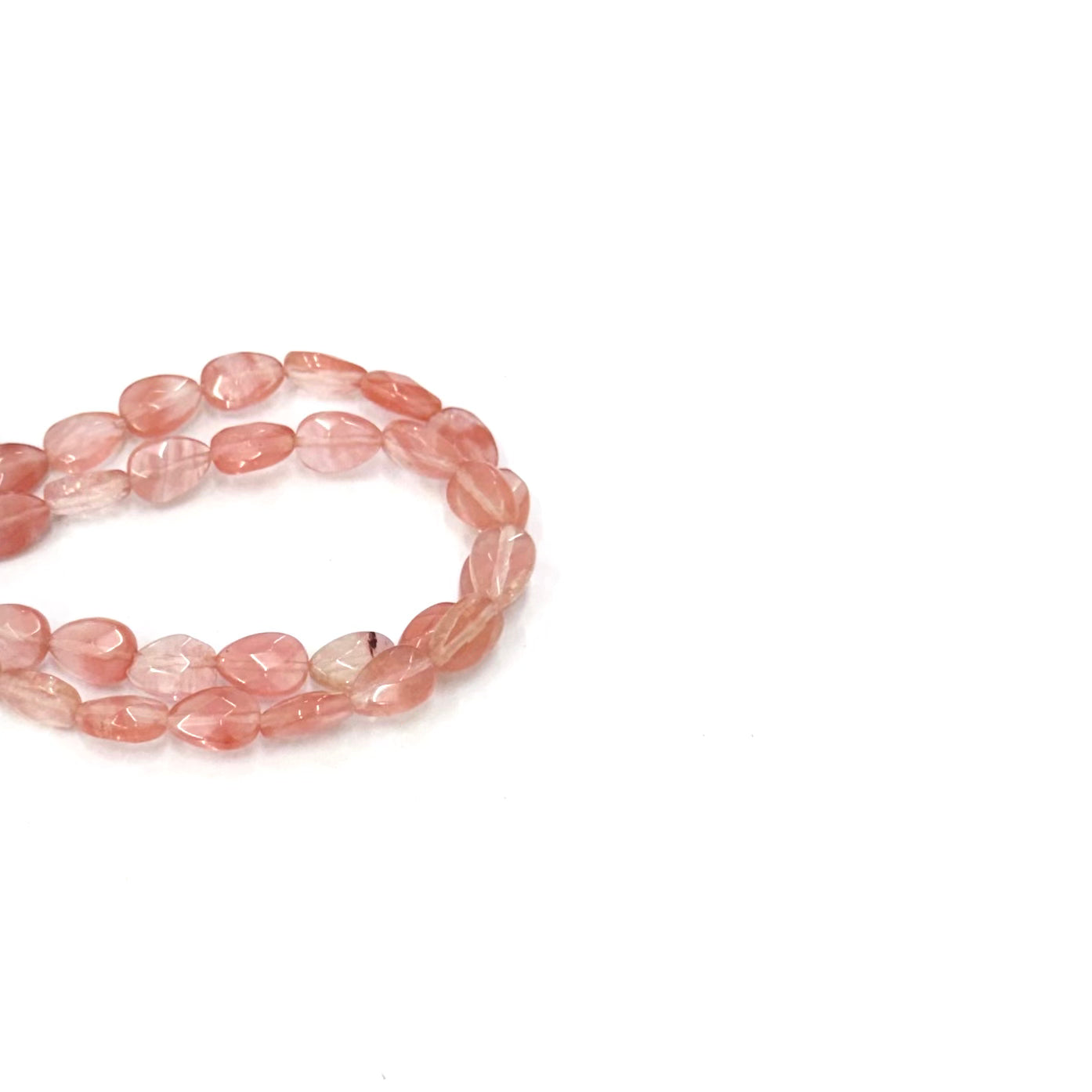 PIEDRAS | GOTA FACETADA PLANA| 8X11MM