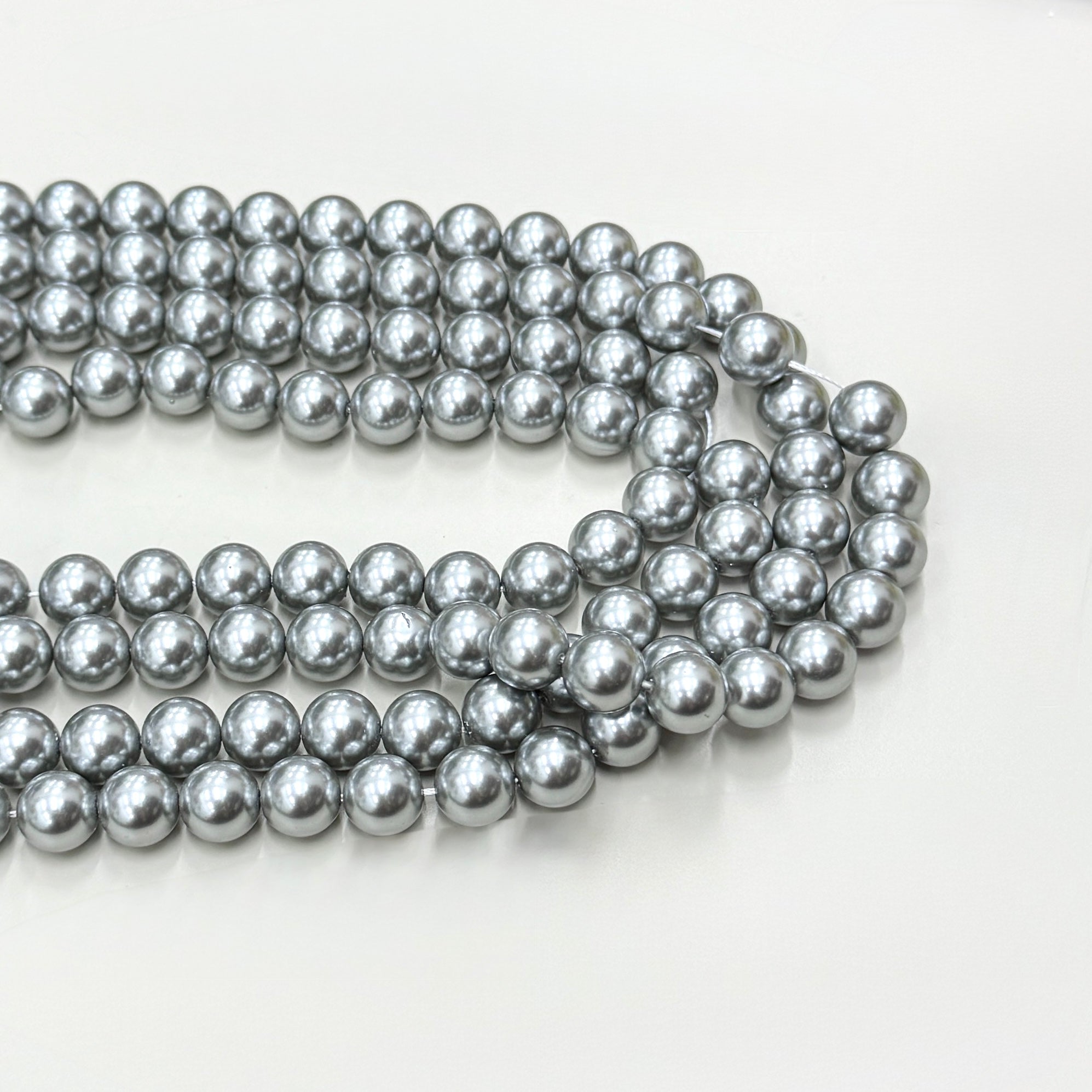 PERLA SHELL | 10MM | GRIS