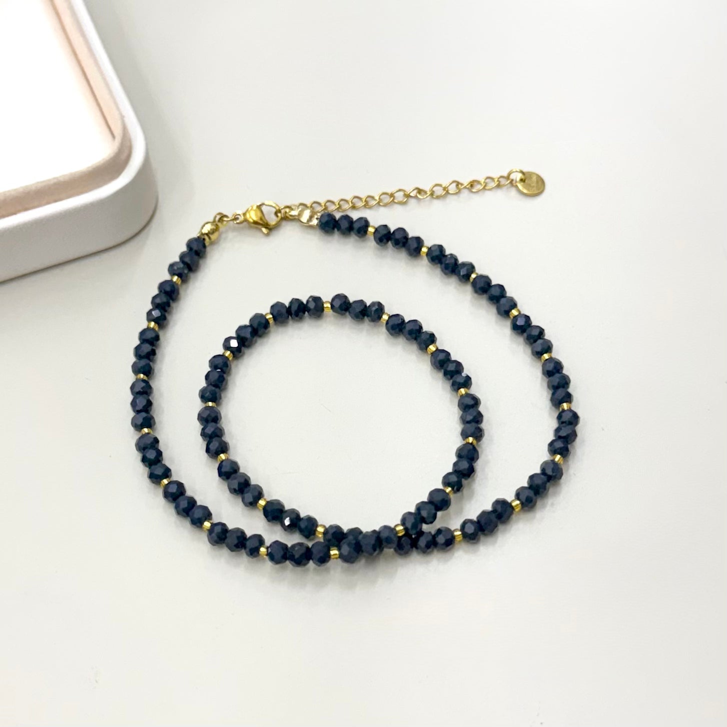 COLLAR AZUL PETROLEO | LUNAM