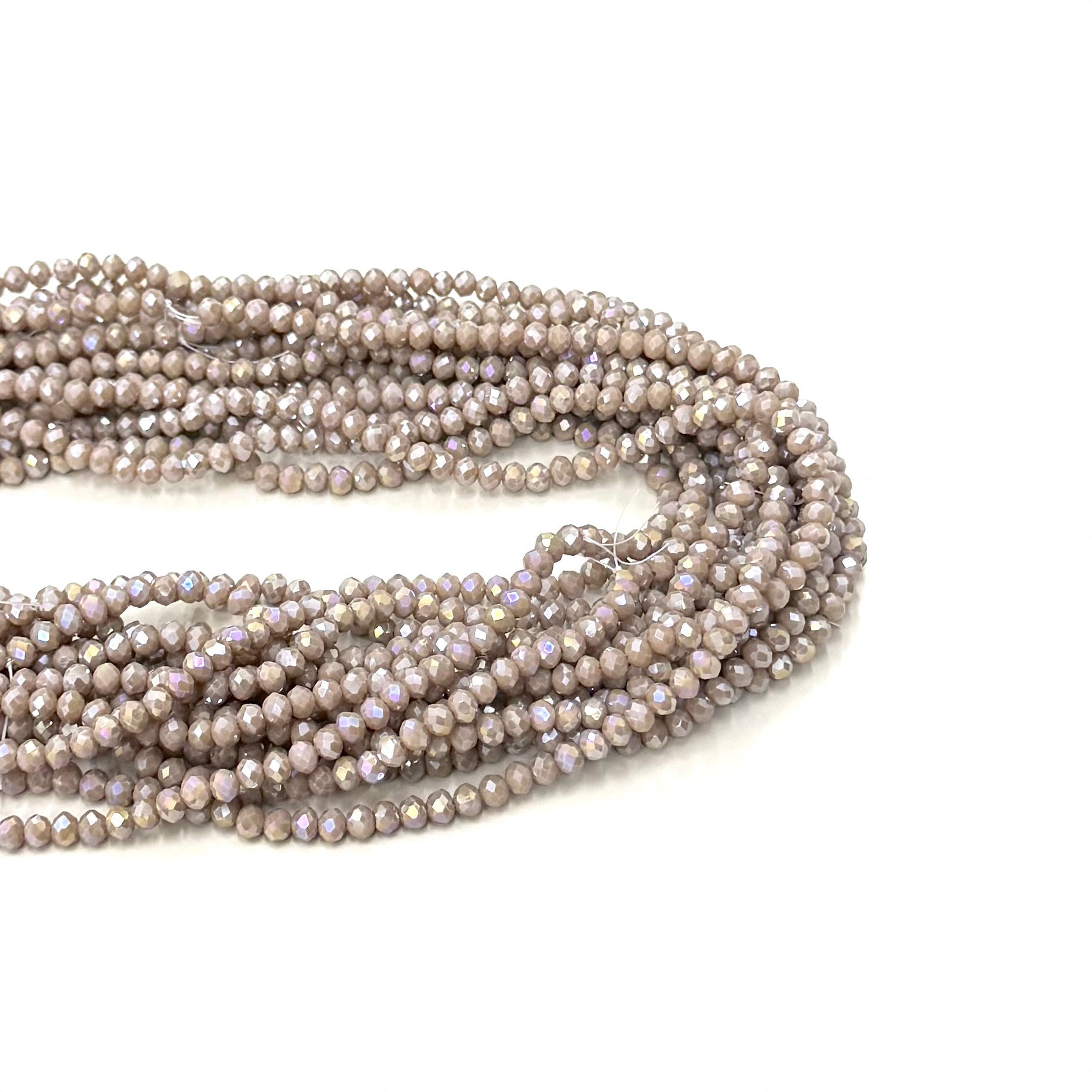 CRISTAL CHATO | 4.3MM | CAPPUCCINO TORNASOL