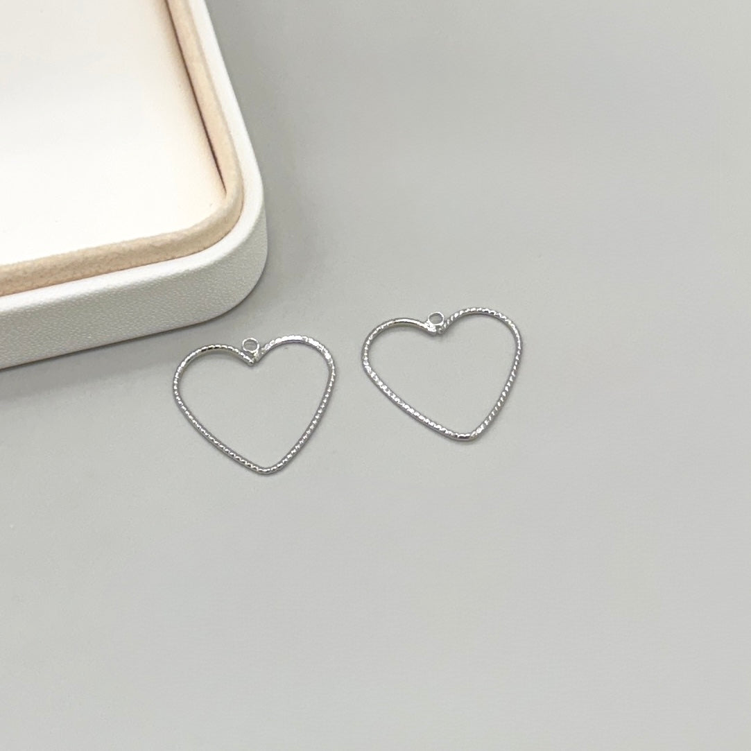 BASE PARA DECORAR | CORAZON TEXTURIZADO | 1 UND