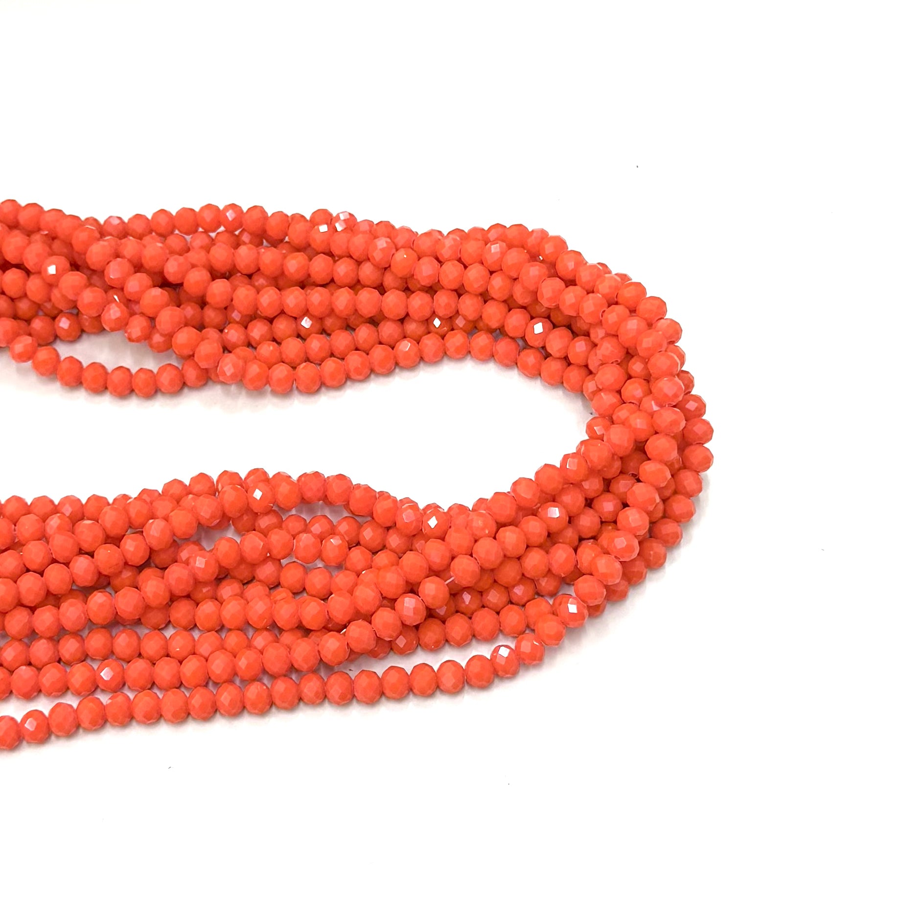 CRISTAL CHATO | 6 MM | MATTE MANDARINA INTENSO