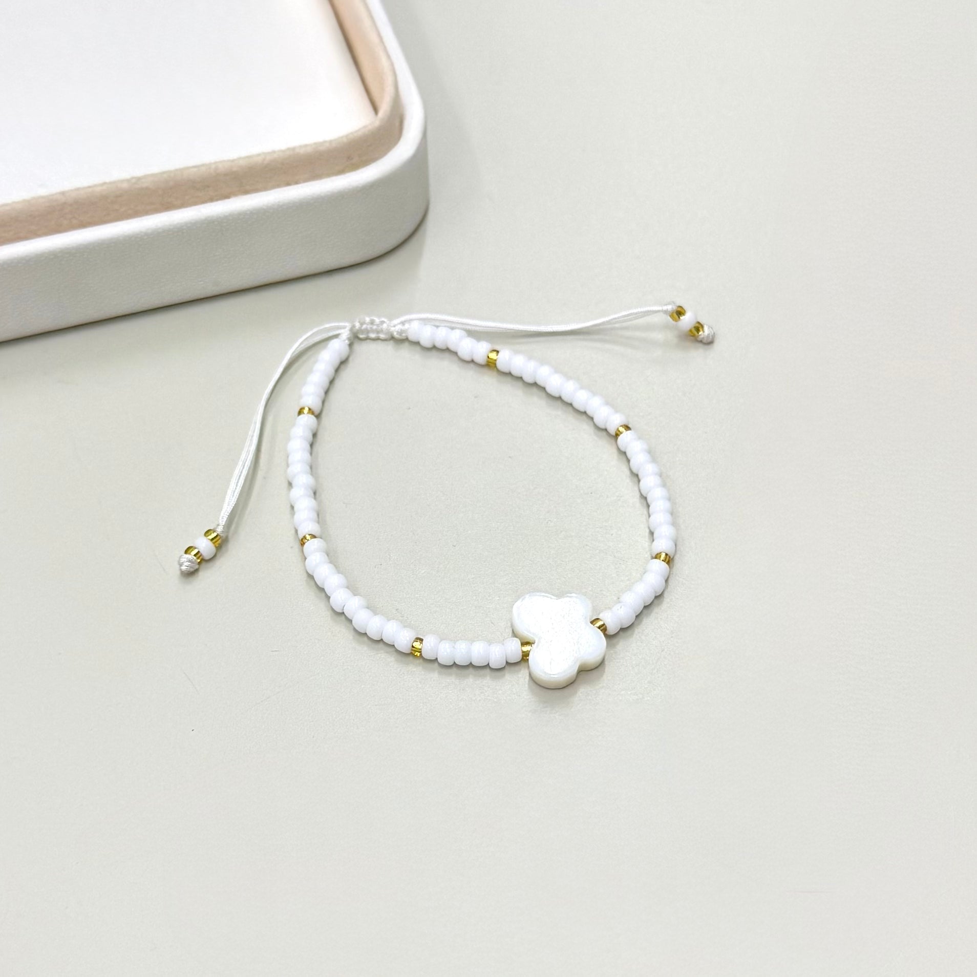 PULSERA MARIPOSA | BLANCA | LUNAM