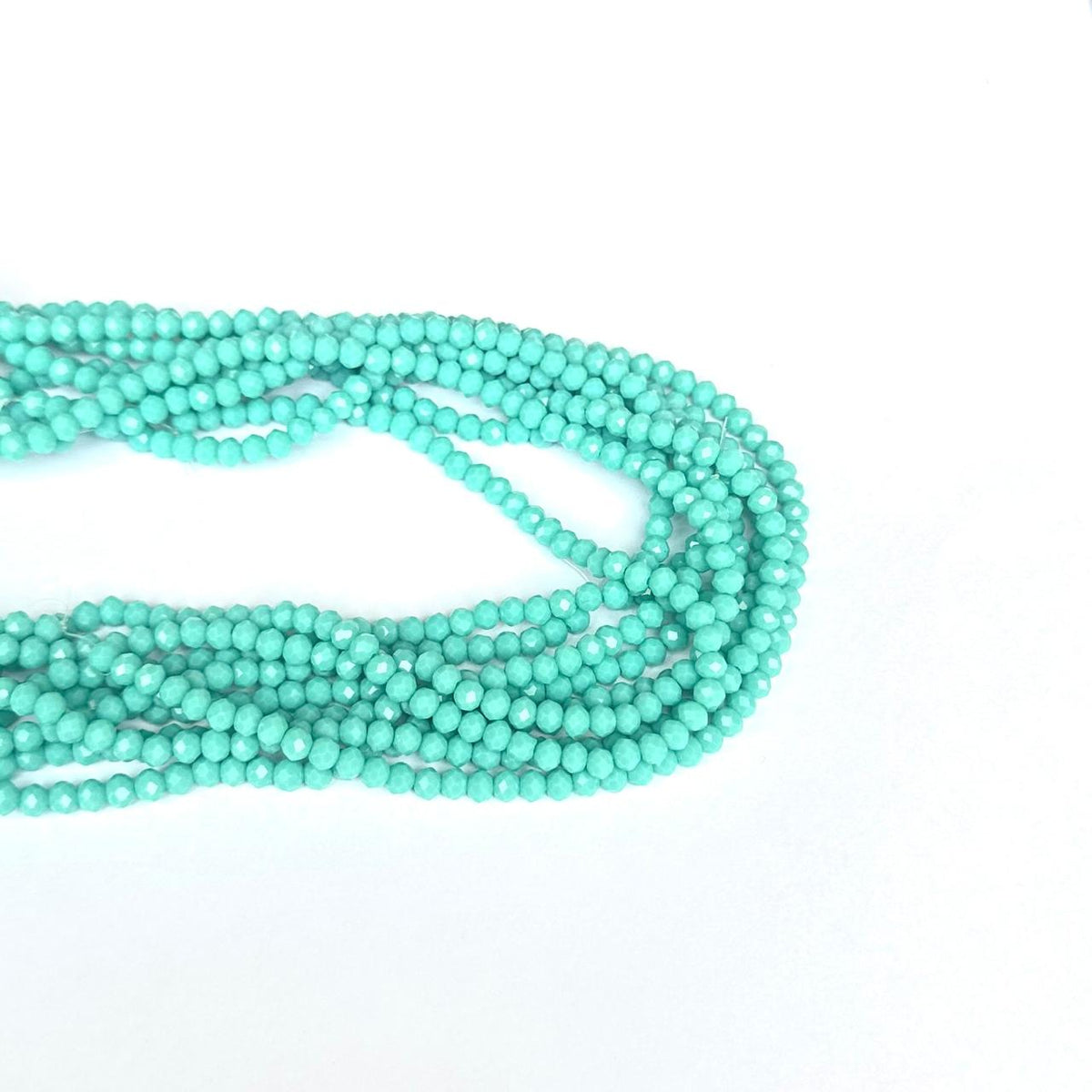 CRISTAL CHATO | VERDE TURQUESA MATTE