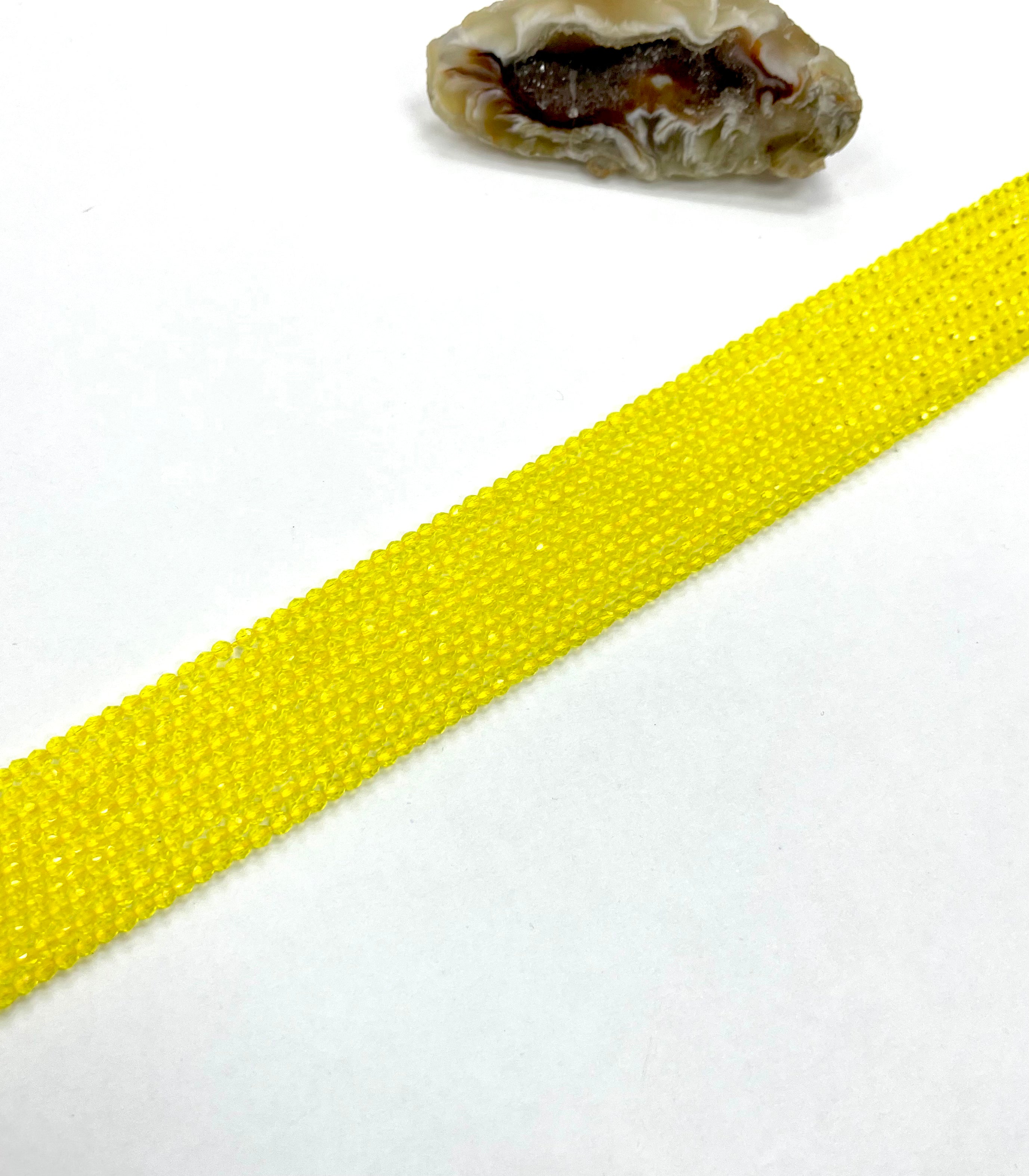 PIEDRAS NATURALES | MINI | CIRCONITA AMARILLO TRASL 2 | 2MM (4-47G)