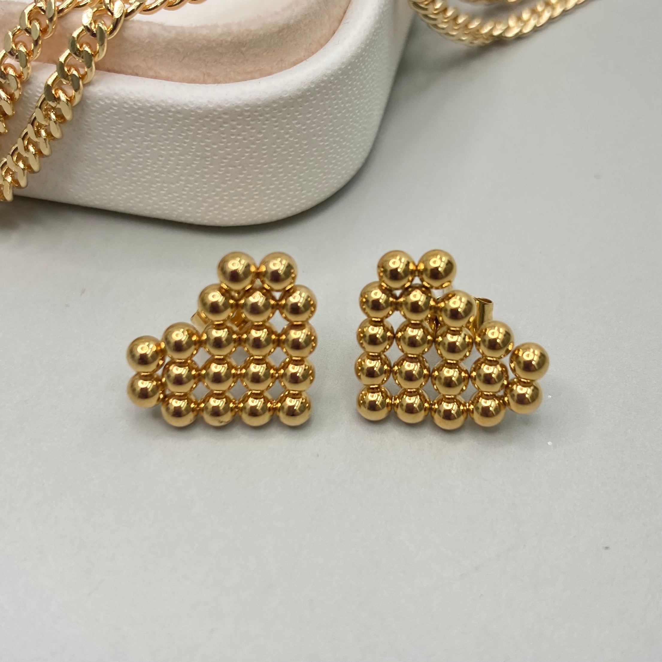 AROS | CORAZON DISEÑO BOLITAS
