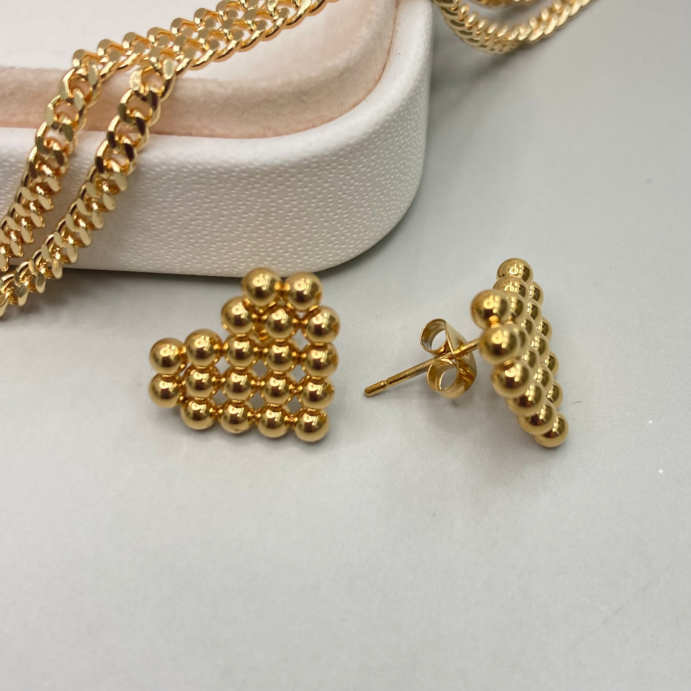 AROS | CORAZON DISEÑO BOLITAS