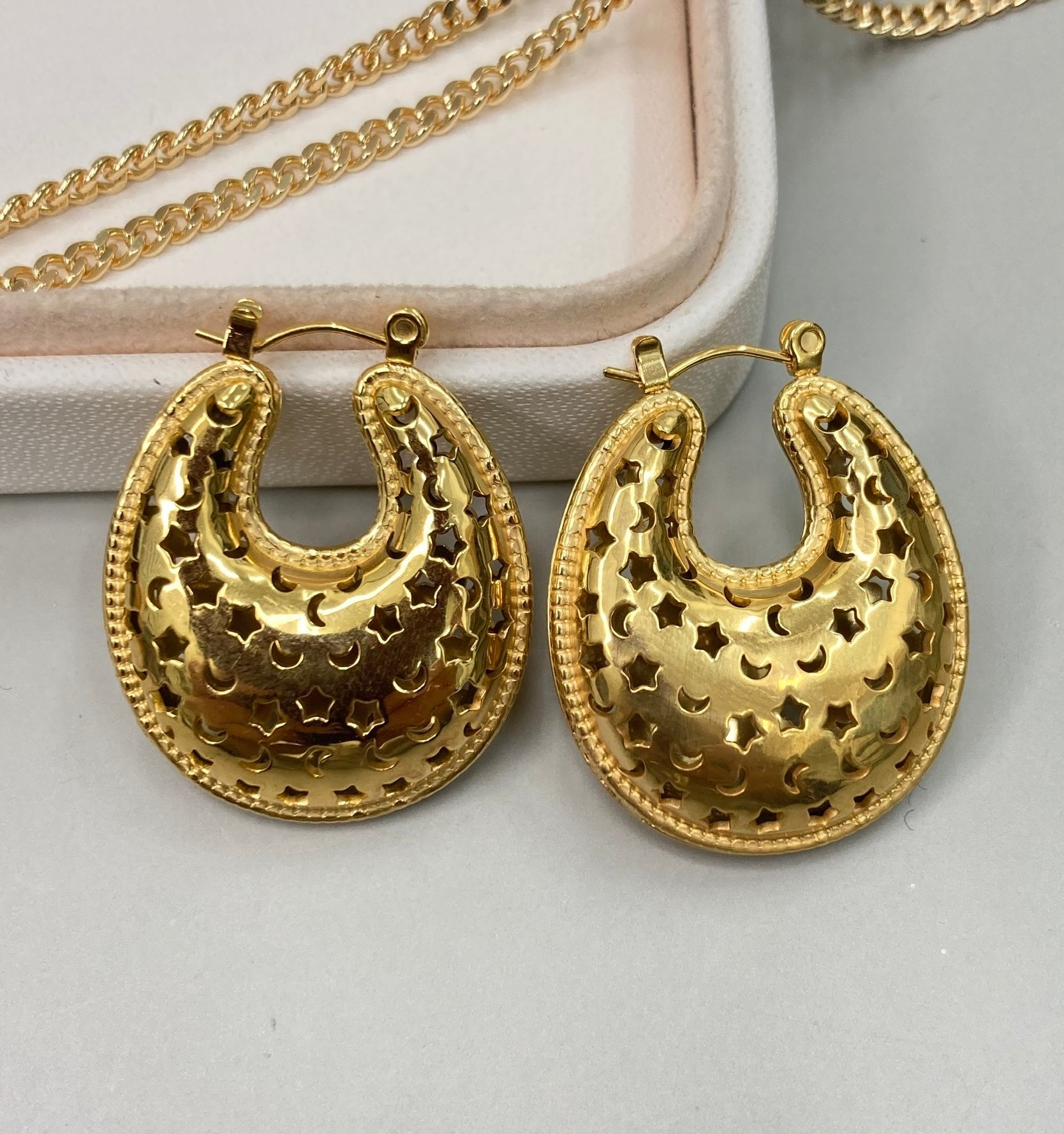 AROS | ARGOLLAS BAG MINI ESTRELLAS Y LUNAS