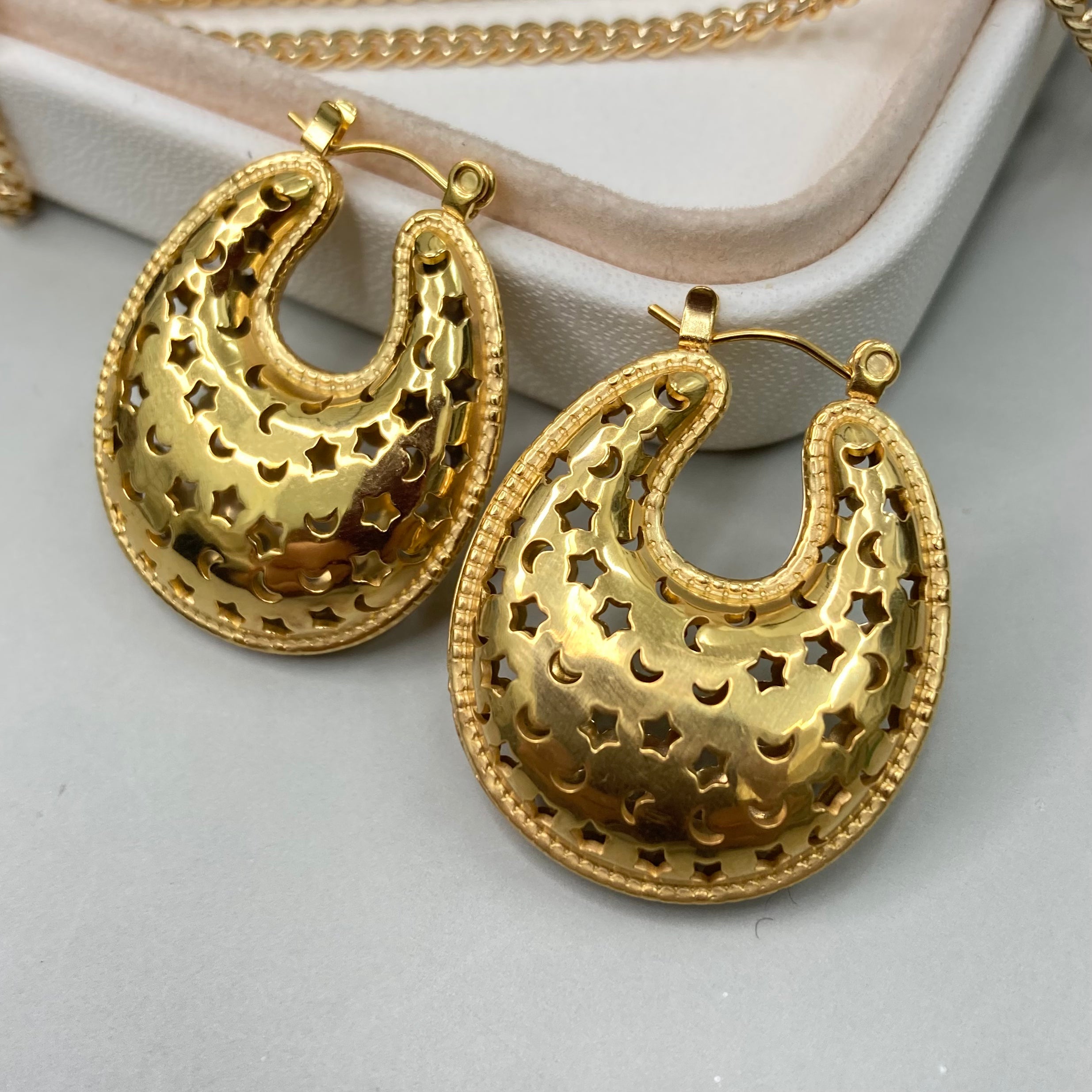 AROS | ARGOLLAS BAG MINI ESTRELLAS Y LUNAS