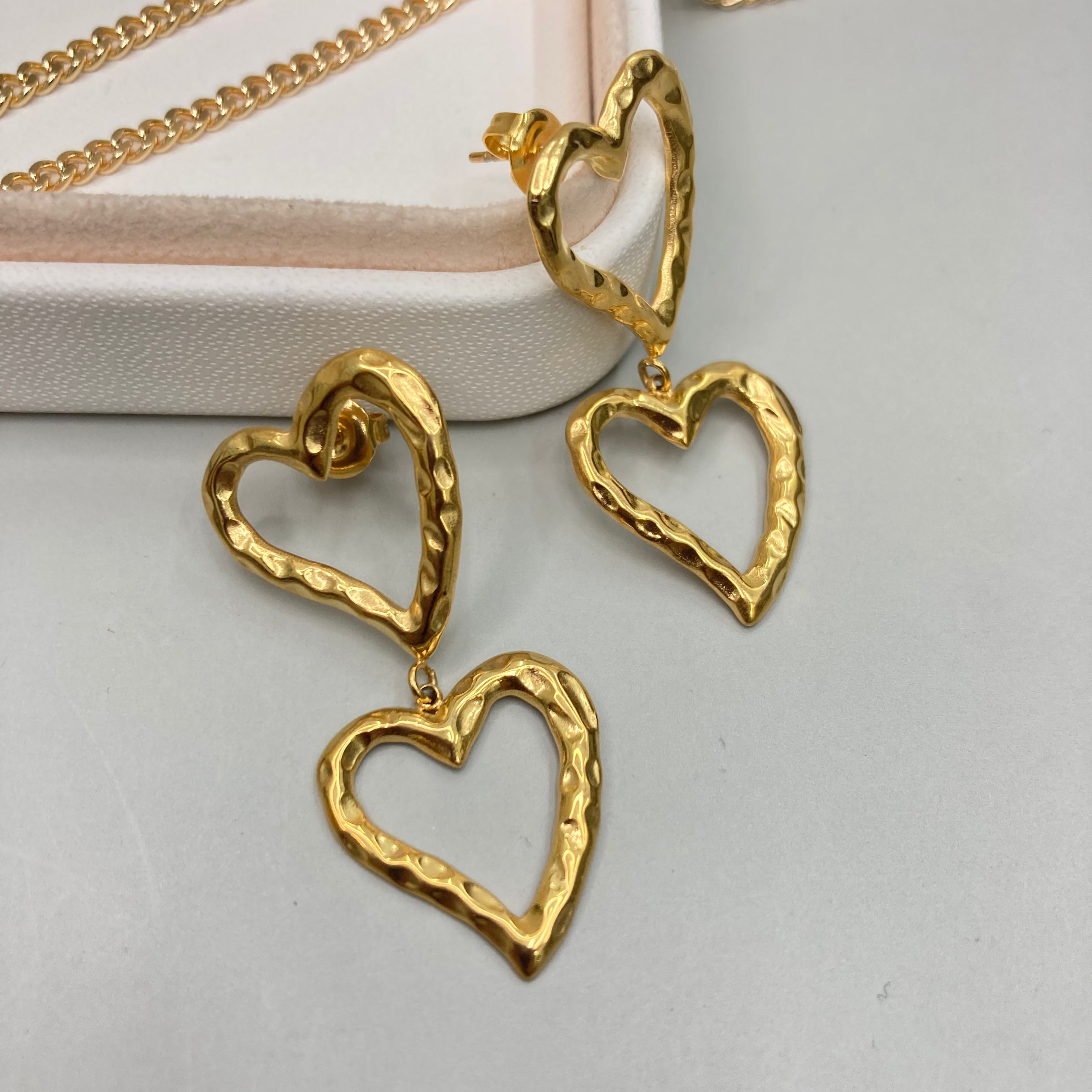 AROS | DOBLE CORAZÓN IRREGULAR